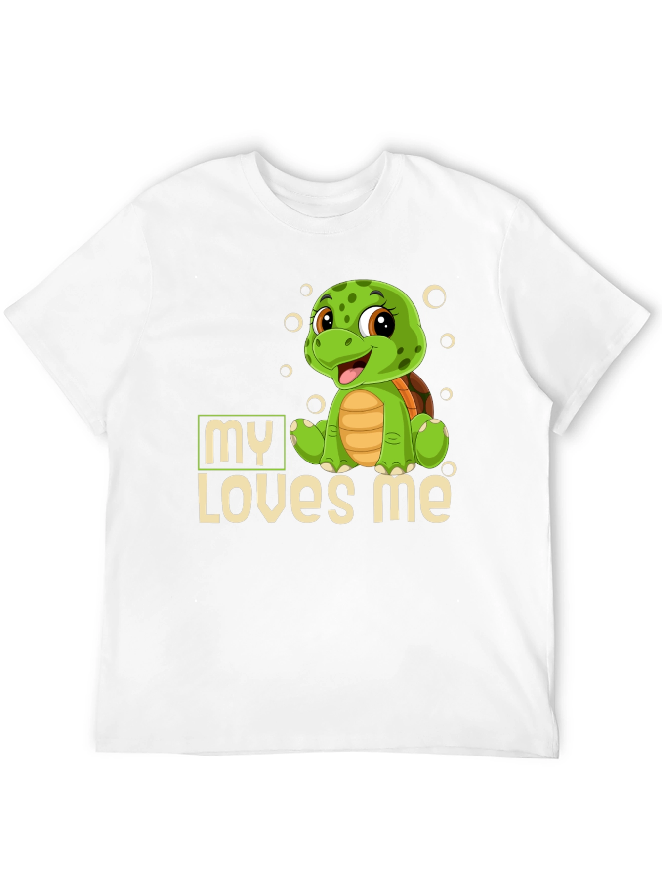 Turtle My Loves Me Graphic T-Shirt