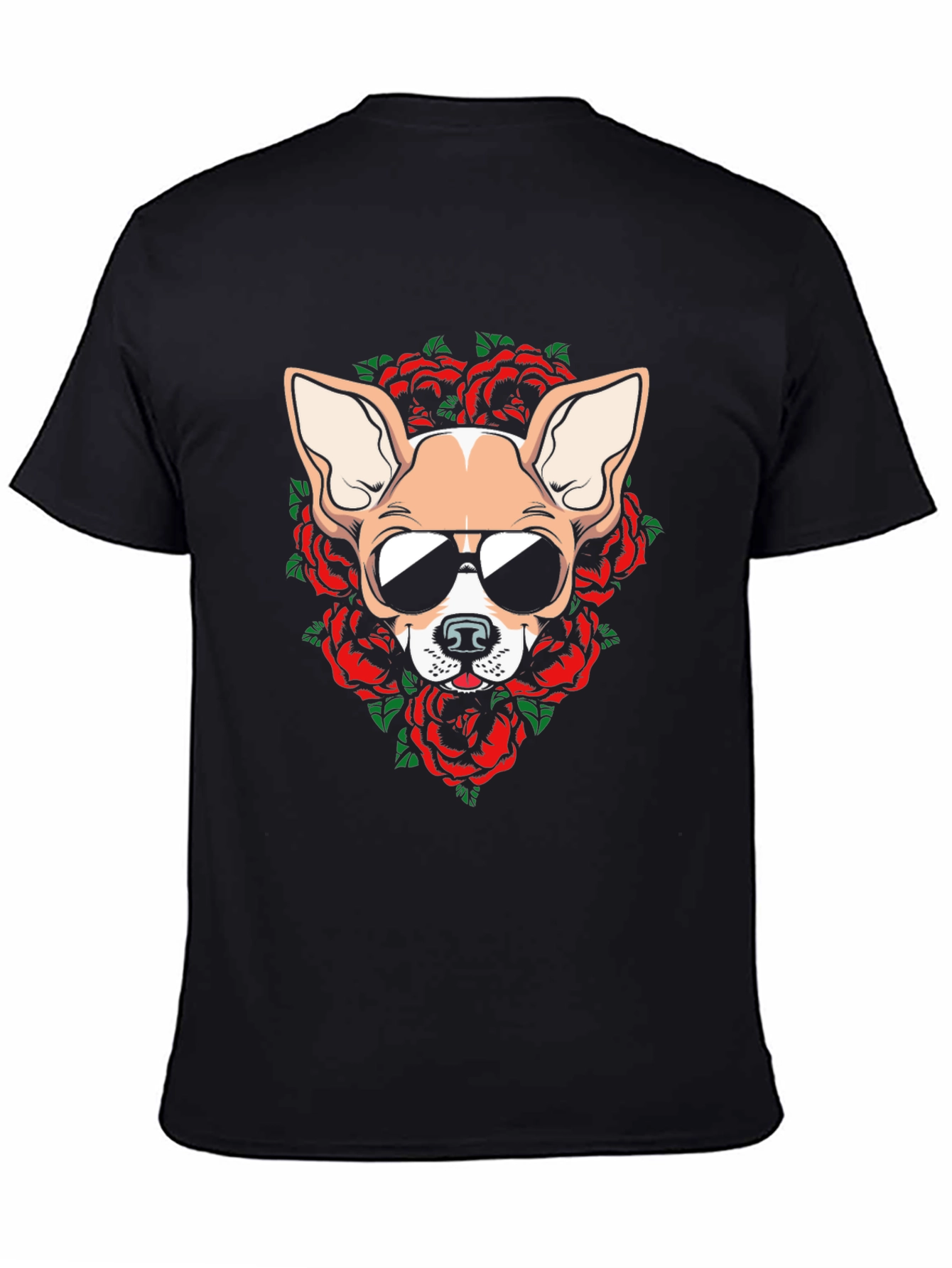 Cool Dog Graphic Tee - Chihuahua in Sunglasses