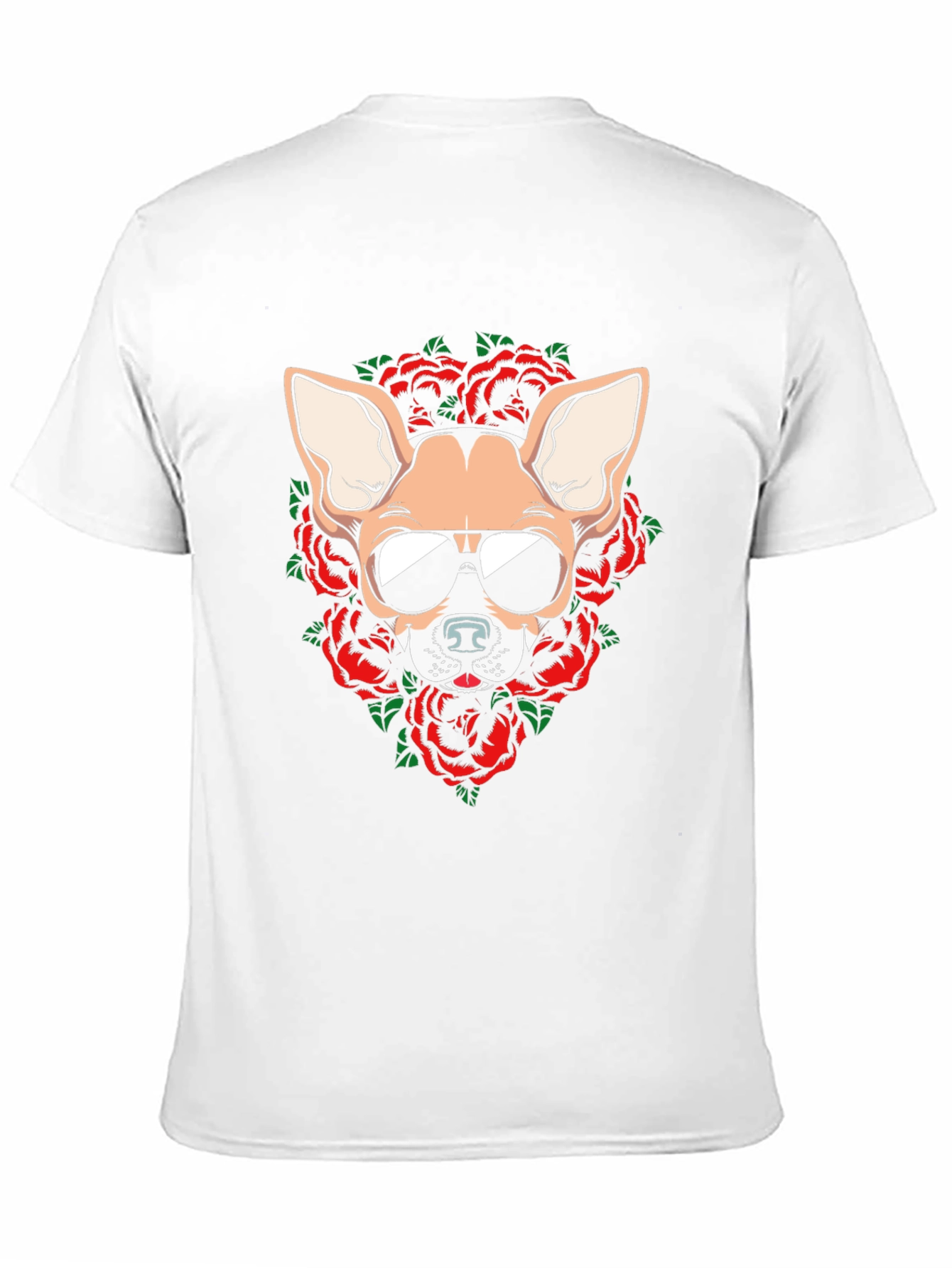 Cool Dog Graphic Tee - Chihuahua in Sunglasses