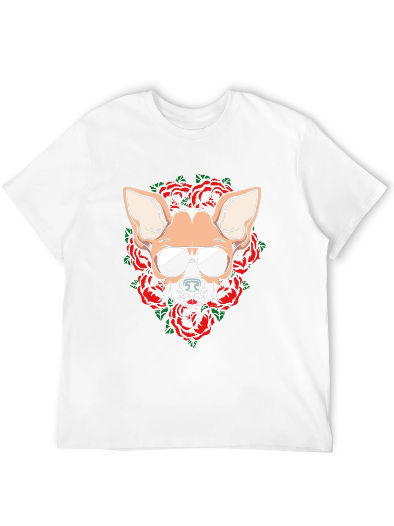 Cool Dog Graphic Tee - Chihuahua in Sunglasses