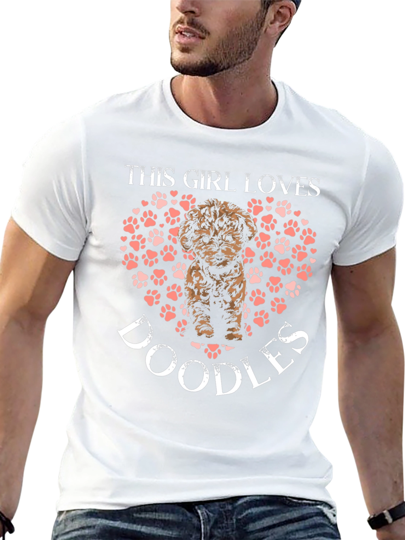 This Girl Loves Doodles Graphic Tee