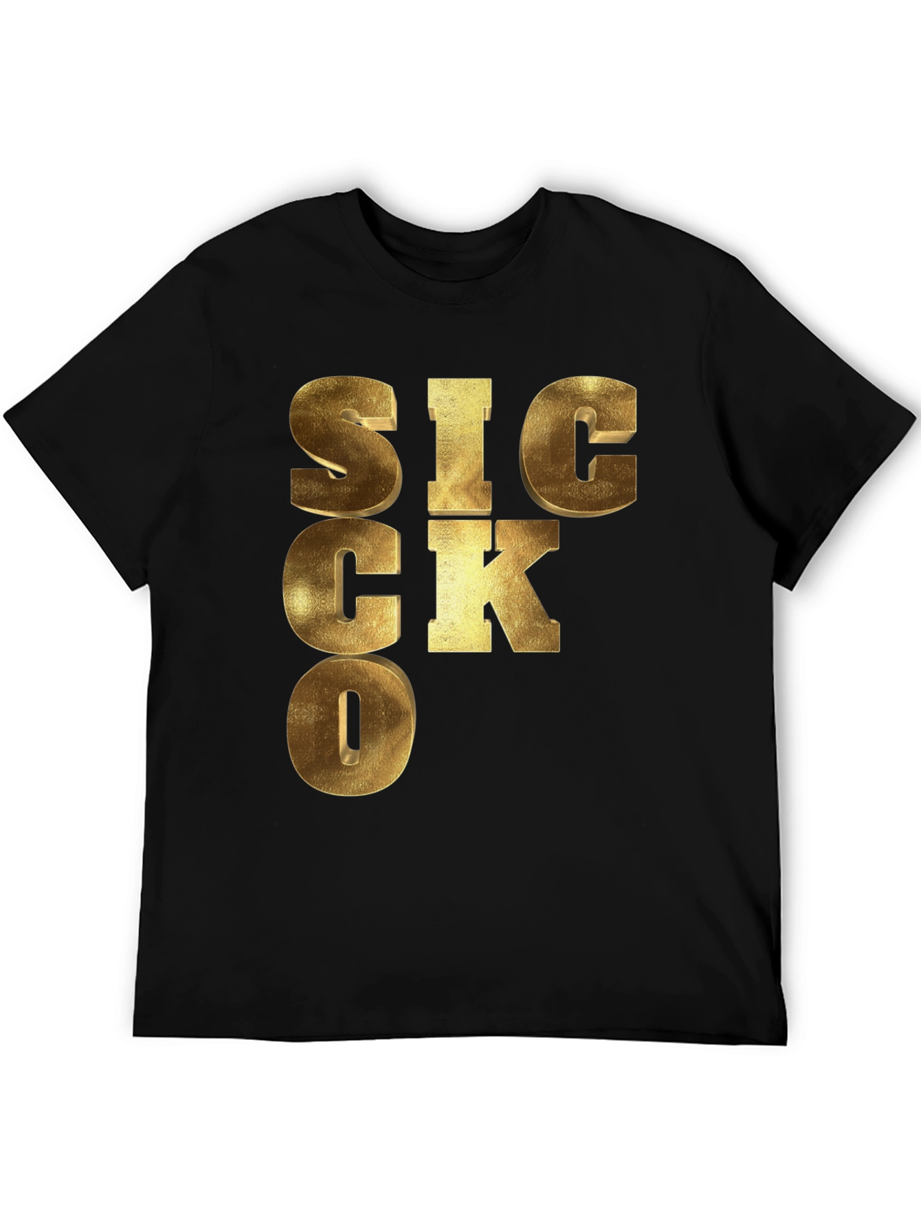 SICKO Graphic Print Tee - Unique Design Bold Style
