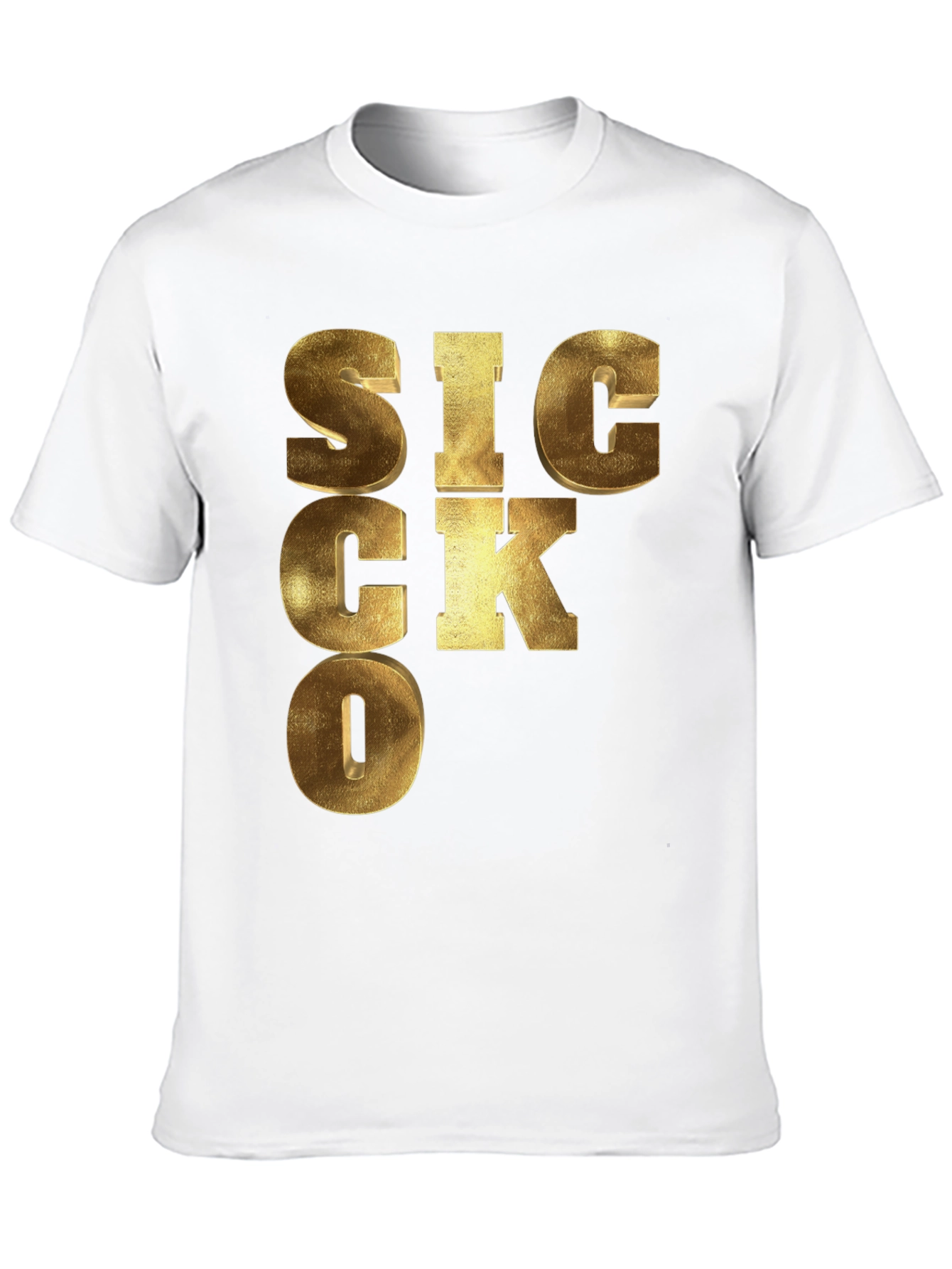 SICKO Graphic Print Tee - Unique Design Bold Style
