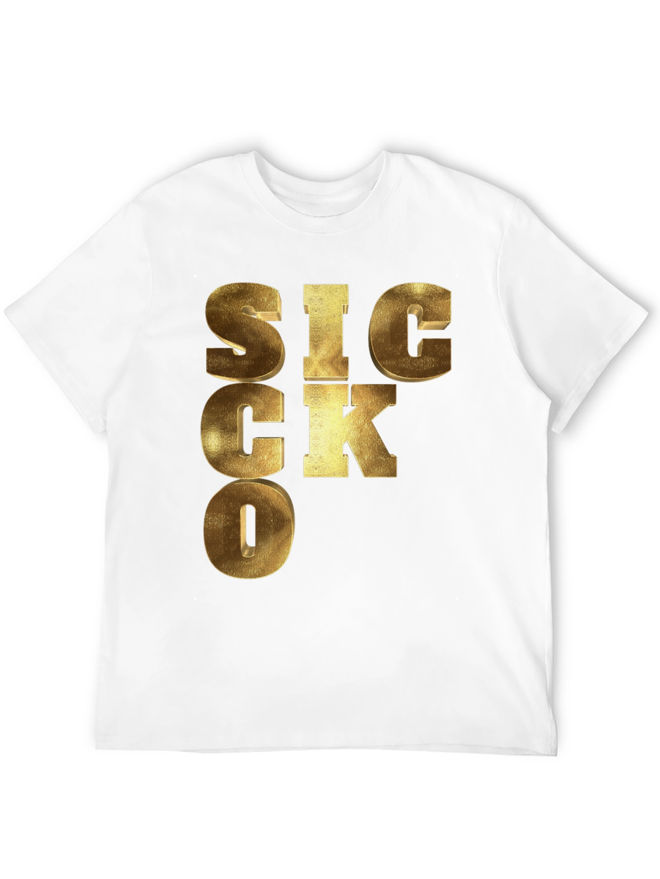 SICKO Graphic Print Tee - Unique Design Bold Style