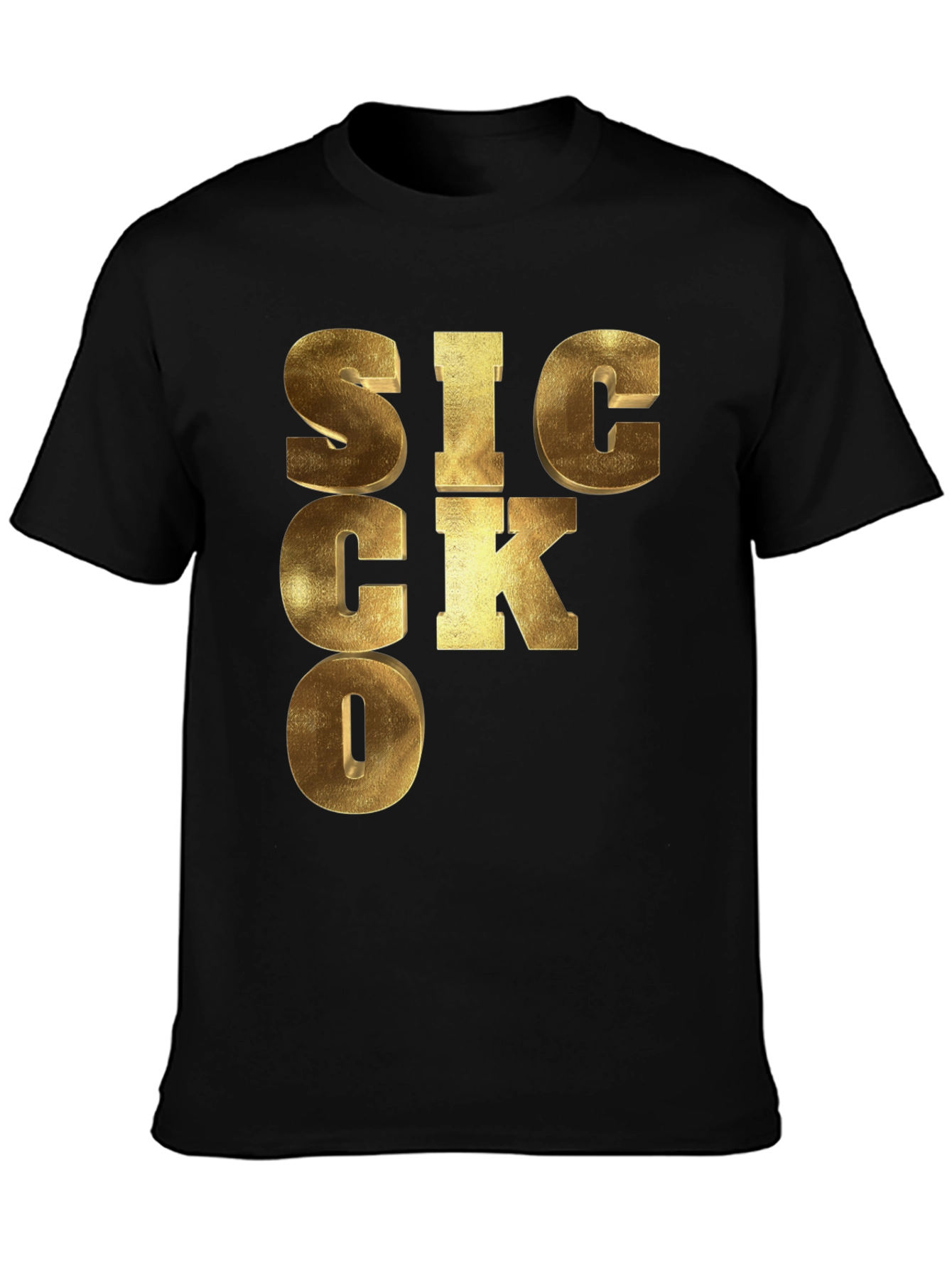 SICKO Graphic Print Tee - Unique Design Bold Style