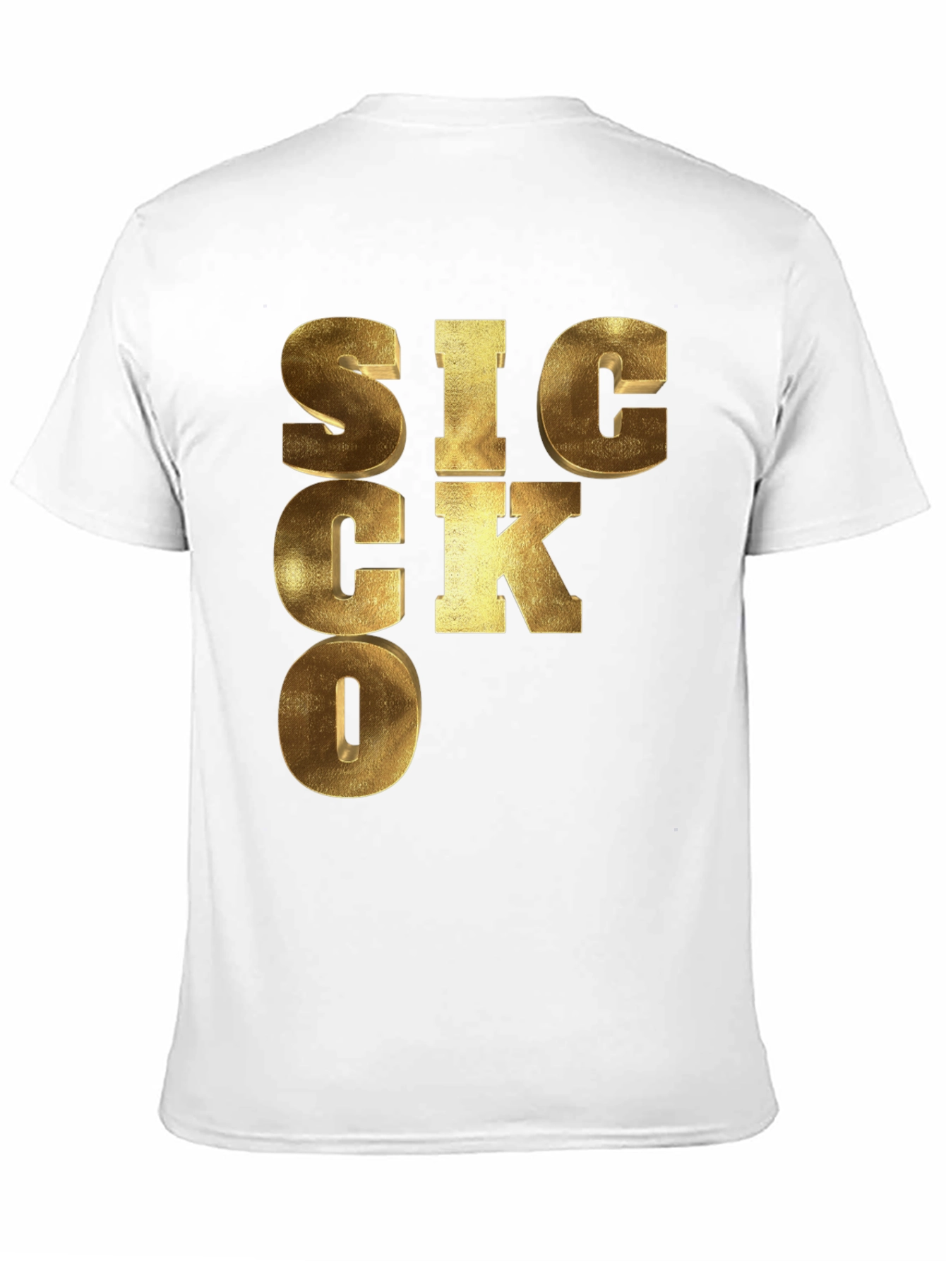SICKO Graphic Print Tee - Unique Design Bold Style