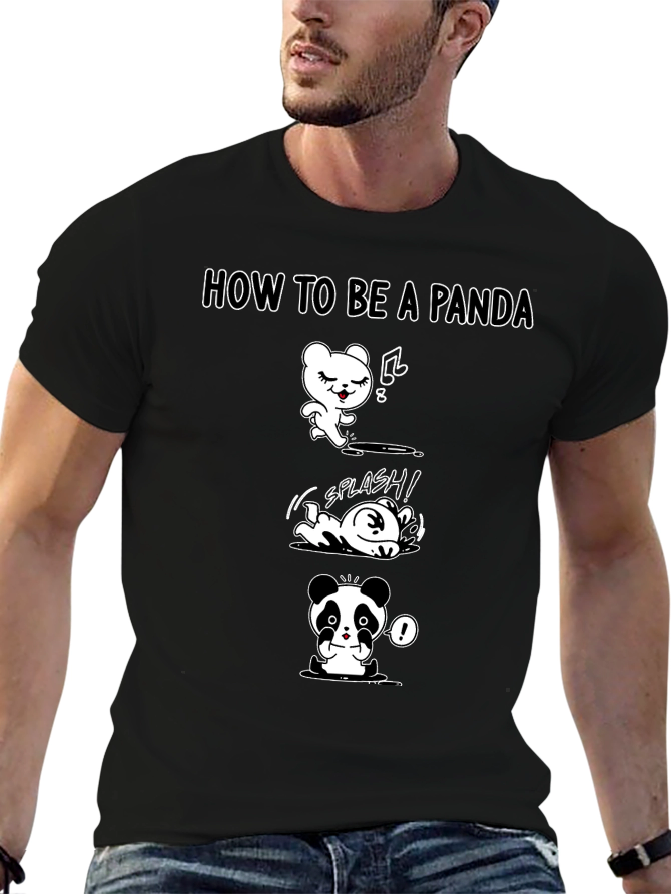 How to Be a Panda Graphic Tee