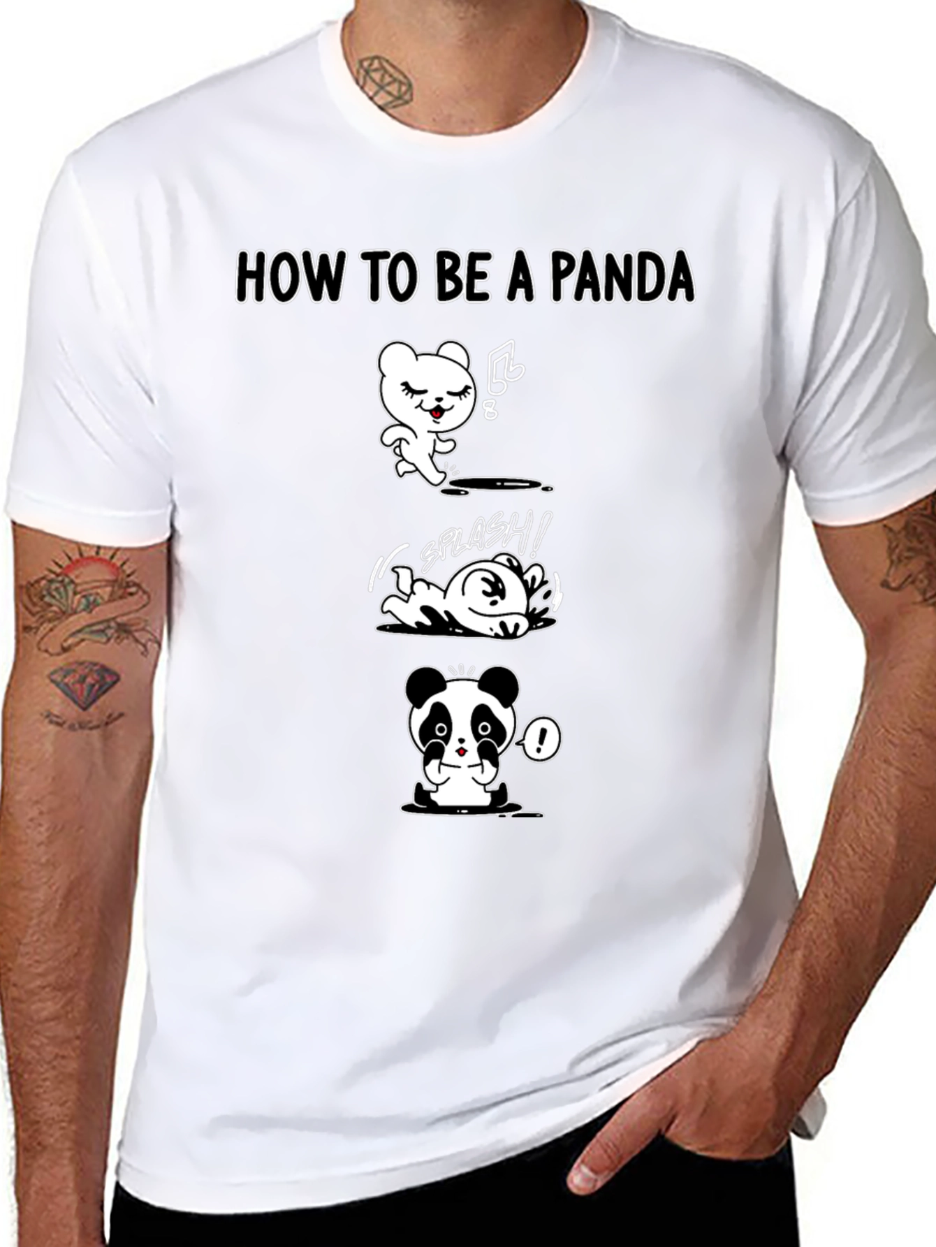 How to Be a Panda Graphic Tee