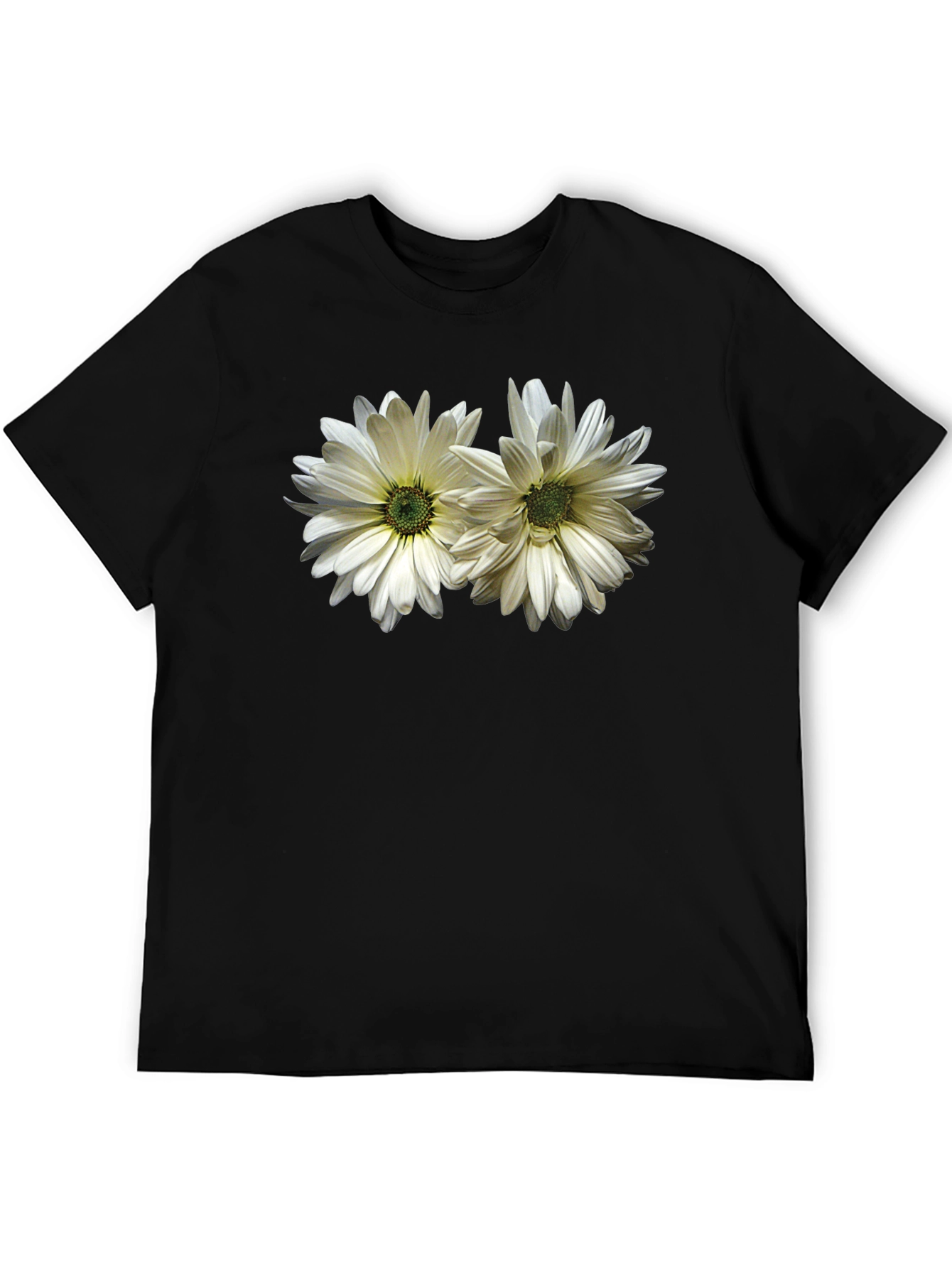 Daisy Flower Graphic T-Shirt - Stylish Cotton Tee