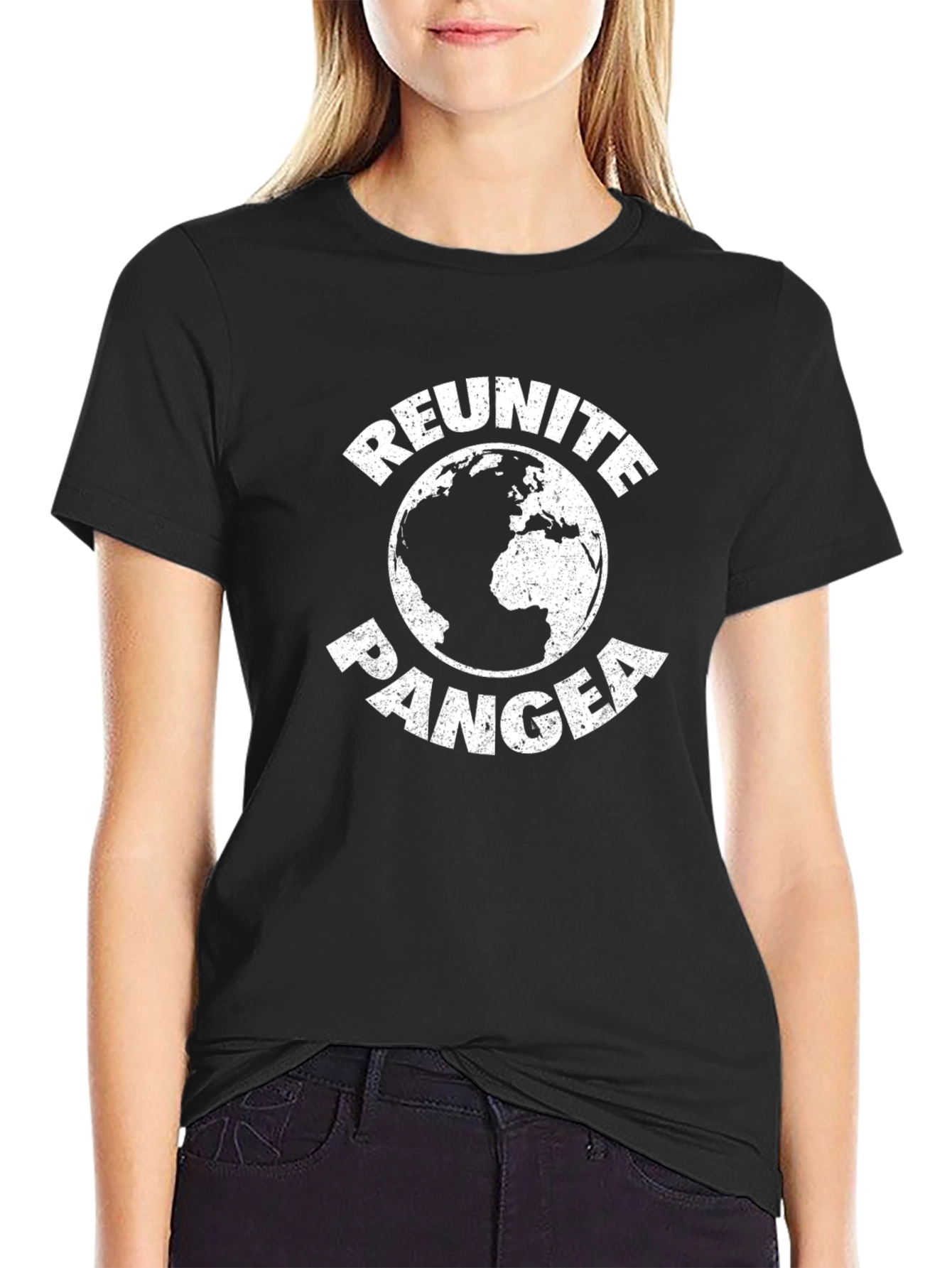 Reunite Pangea Graphic Tee - Earth Geography T-Shirt