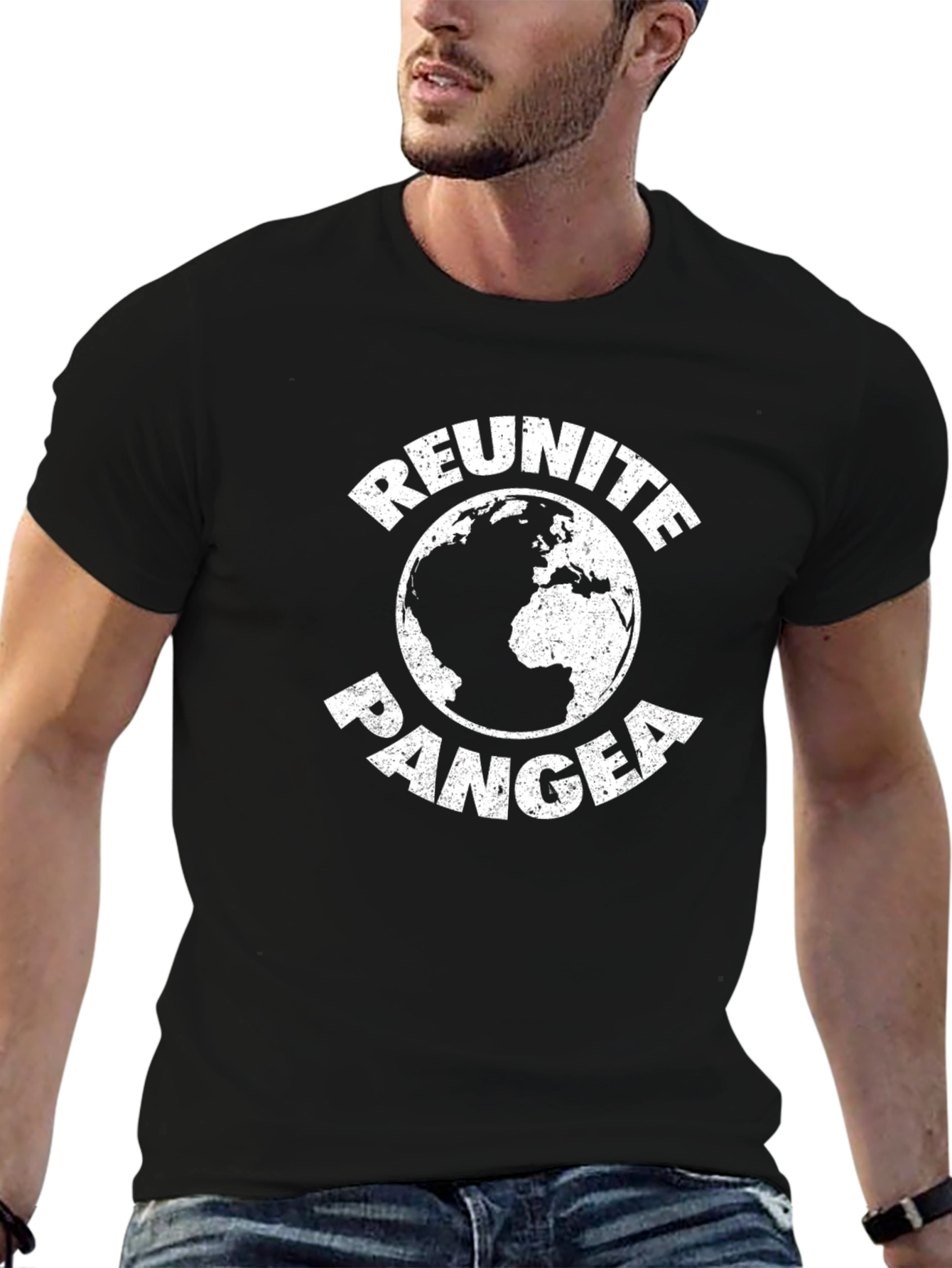 Reunite Pangea Graphic Tee - Earth Geography T-Shirt