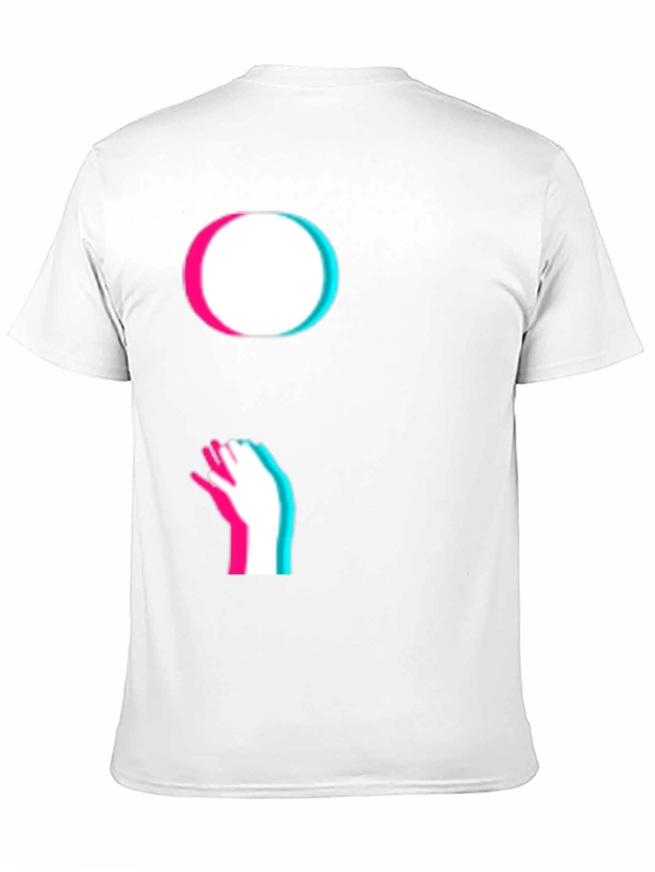 Trendy Graphic Tee - TikTok Hand Design
