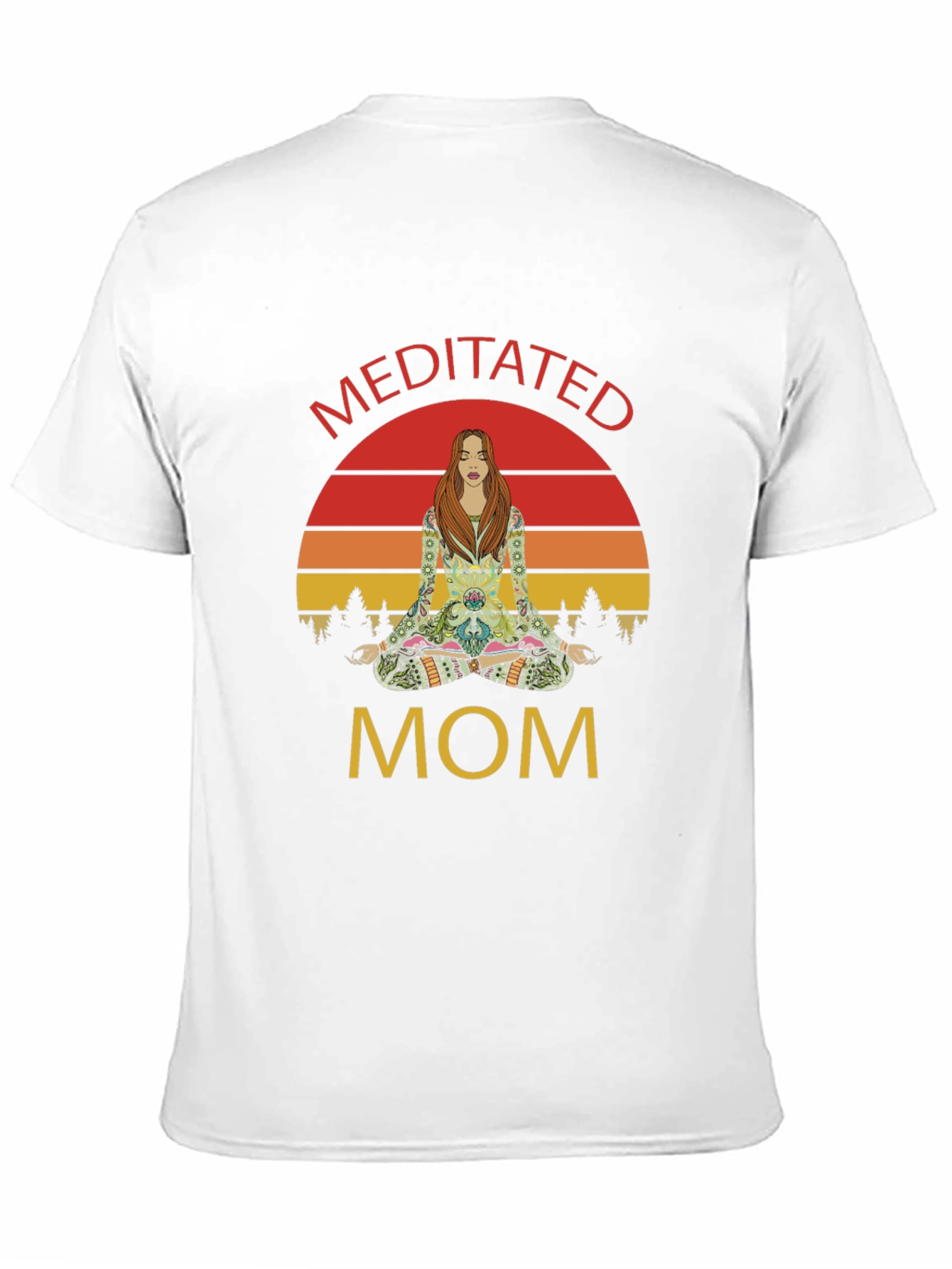 Meditated Mom Graphic T-Shirt