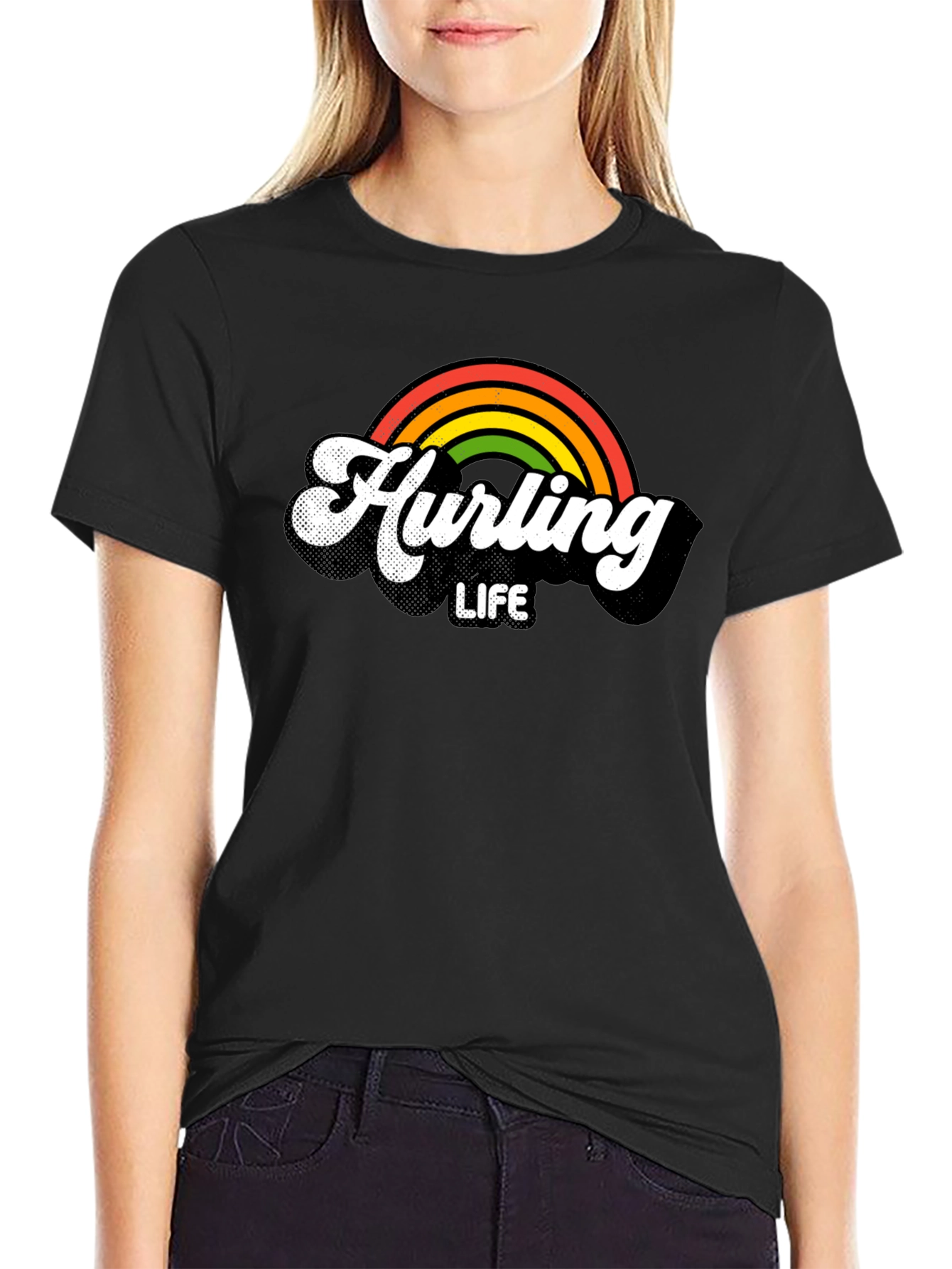 Hurling Life Graphic Tee - Irish Sports Pride