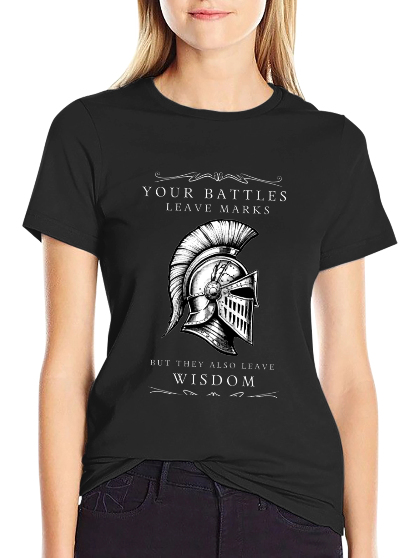 Battles Leave Marks Wisdom T-Shirt