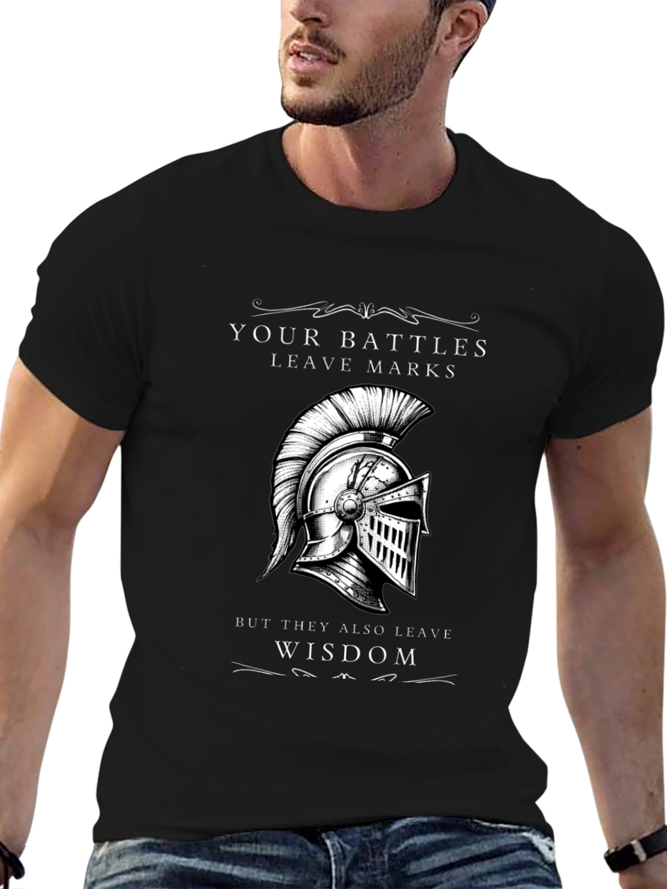 Battles Leave Marks Wisdom T-Shirt