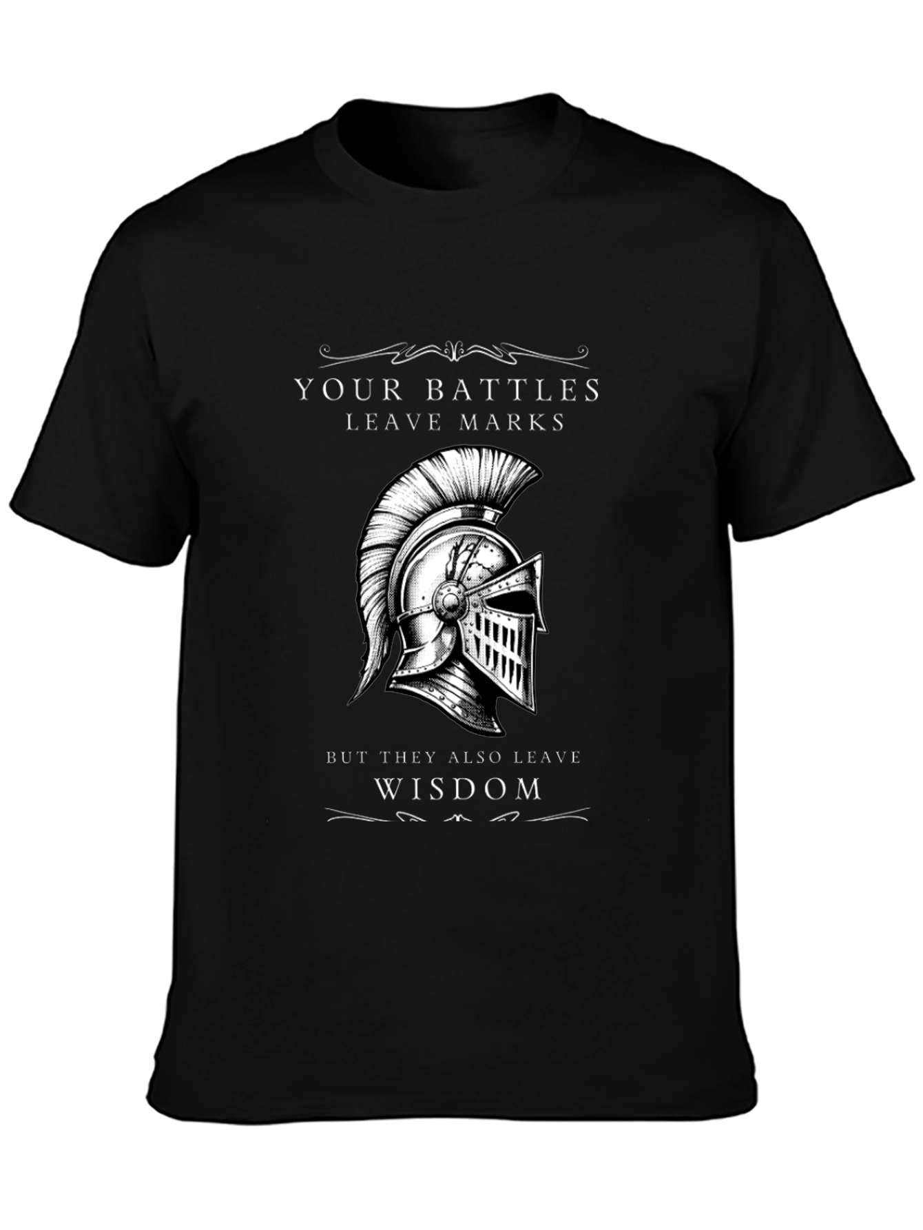 Battles Leave Marks Wisdom T-Shirt