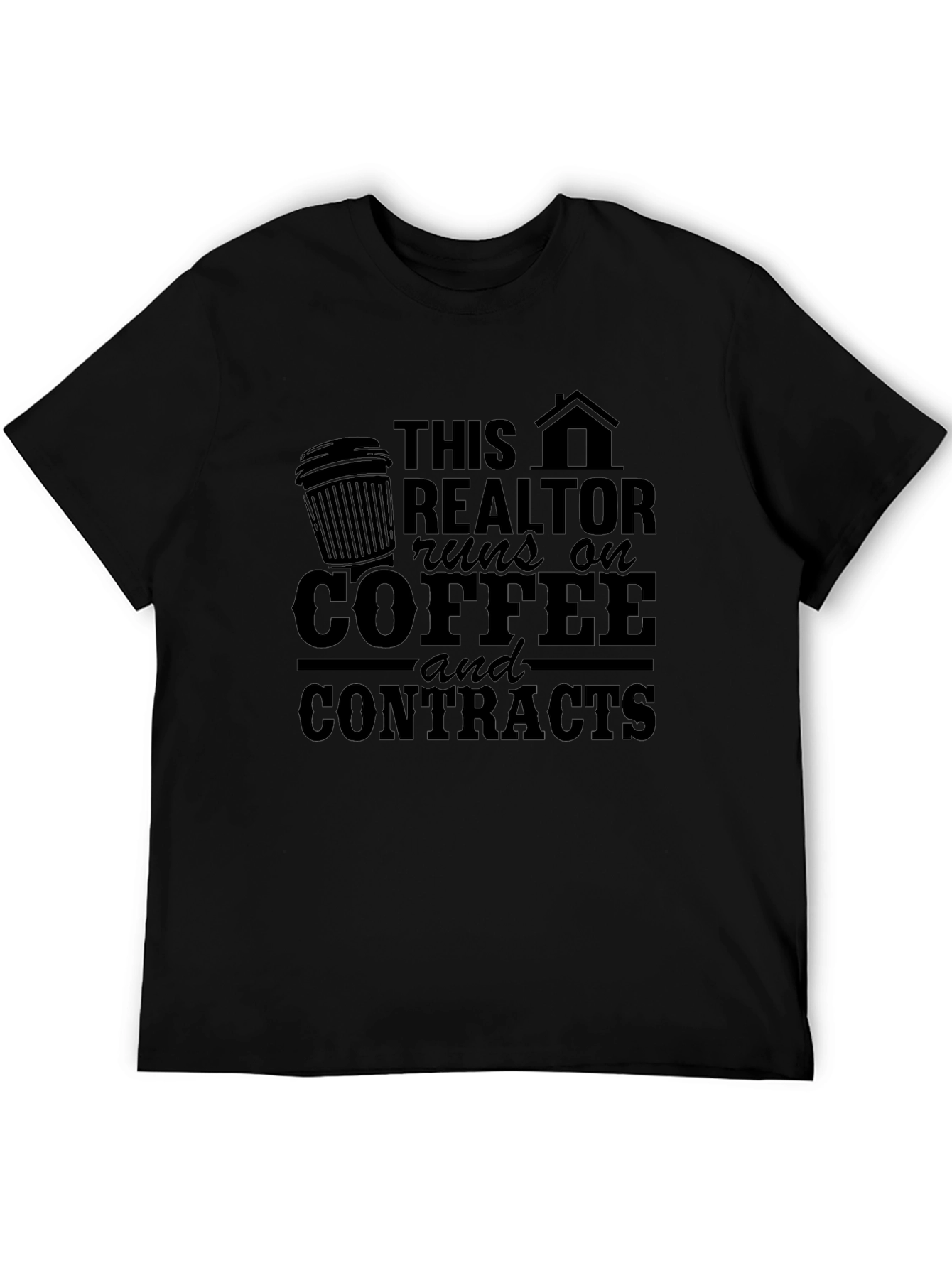 Realtor Coffee & Contracts T-Shirt