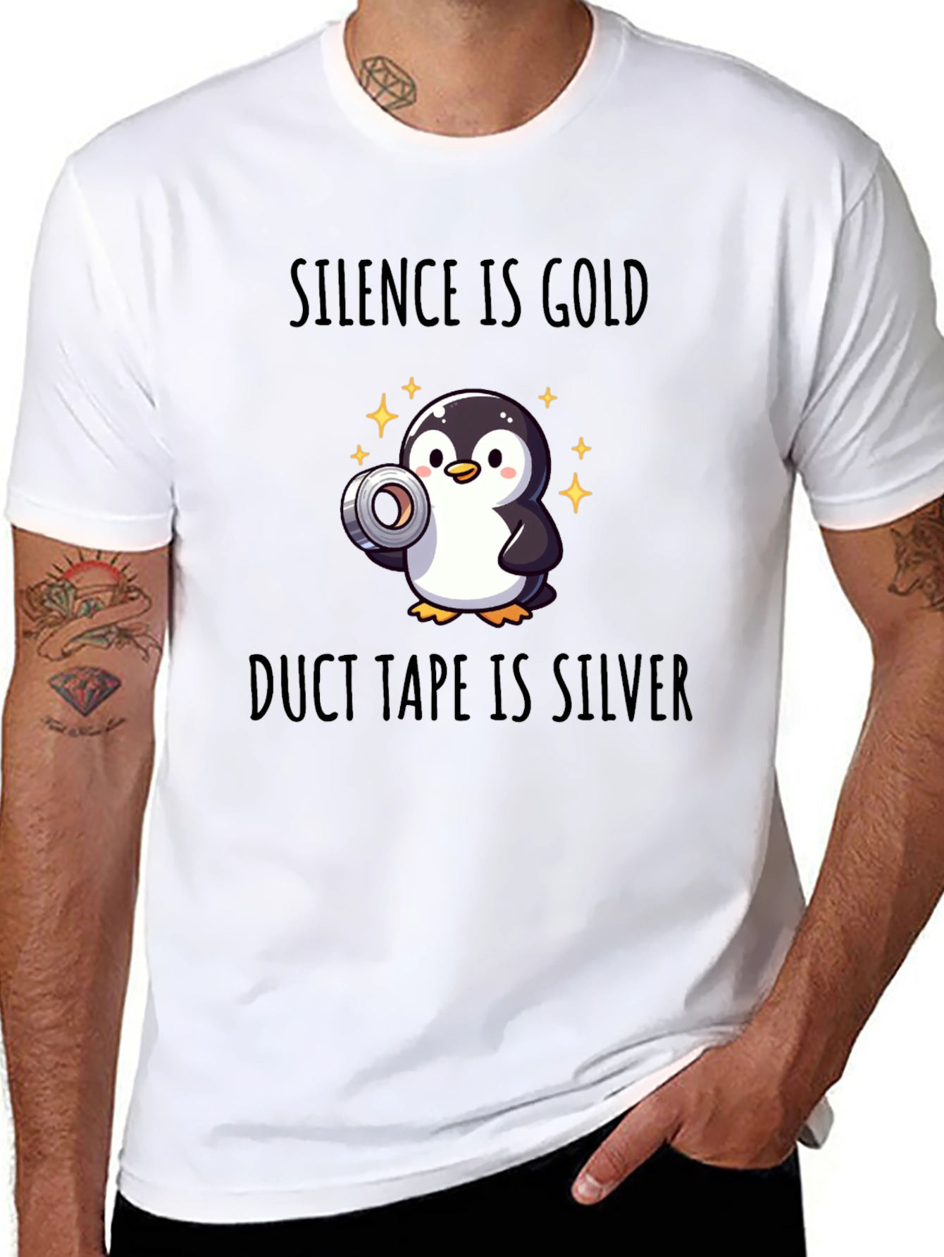 Silence is Gold Duct Tape is Silver T-Shirt