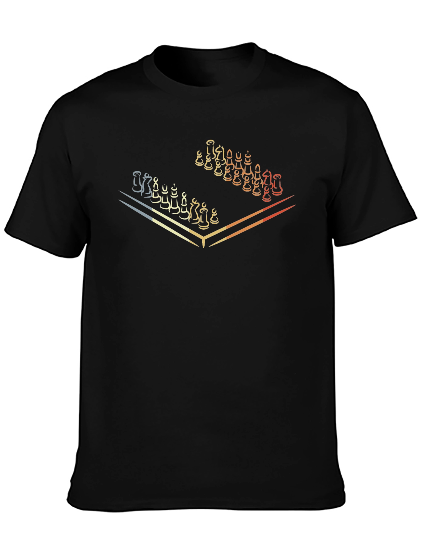 Chessboard Graphic Tee - Stylish Strategy Shirt