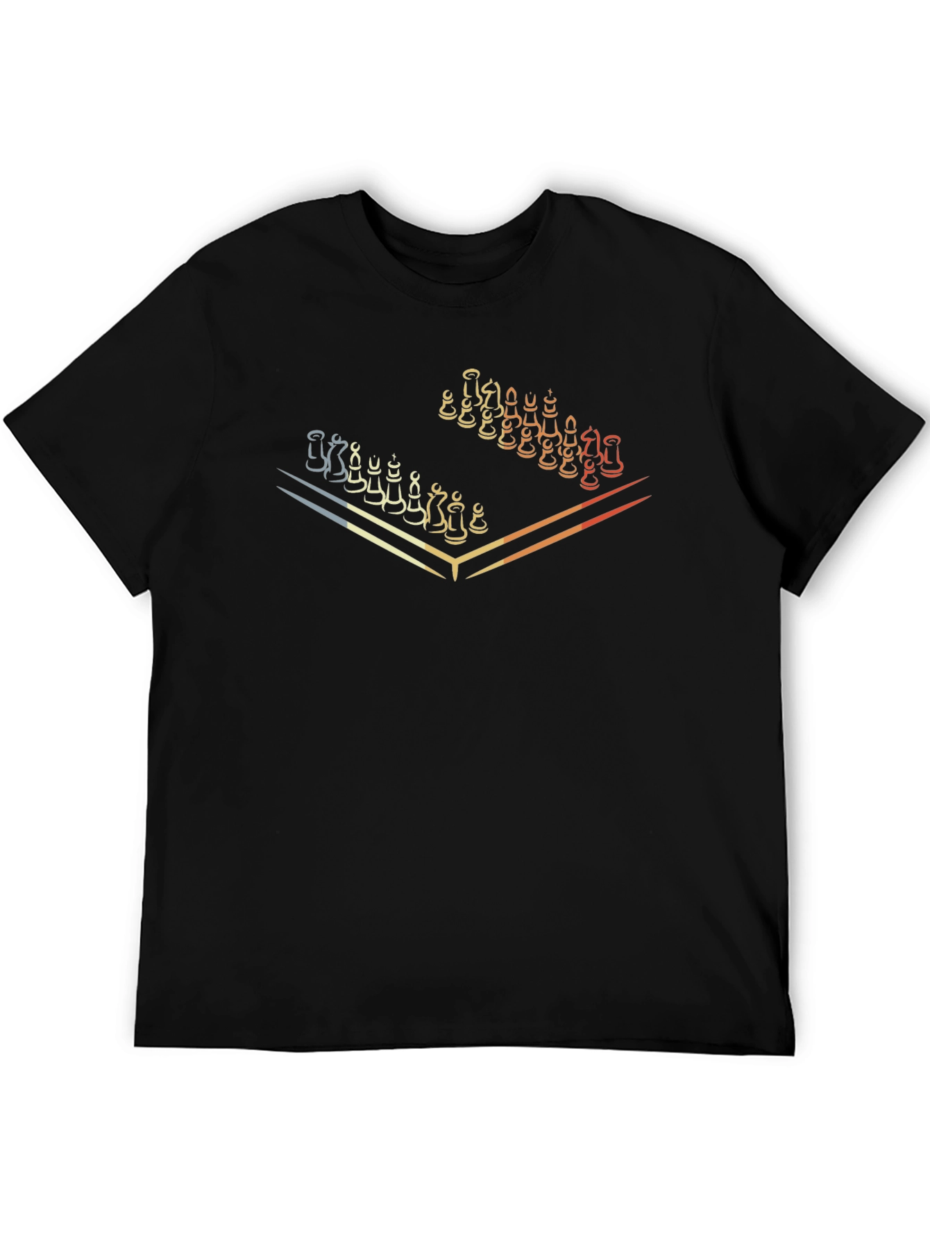 Chessboard Graphic Tee - Stylish Strategy Shirt