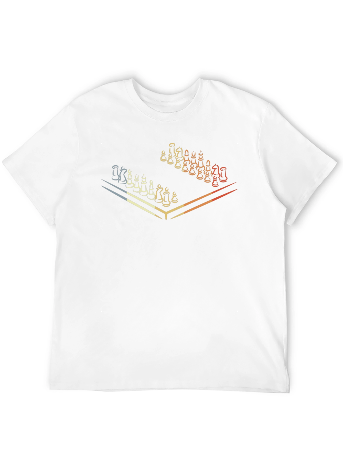 Chessboard Graphic Tee - Stylish Strategy Shirt