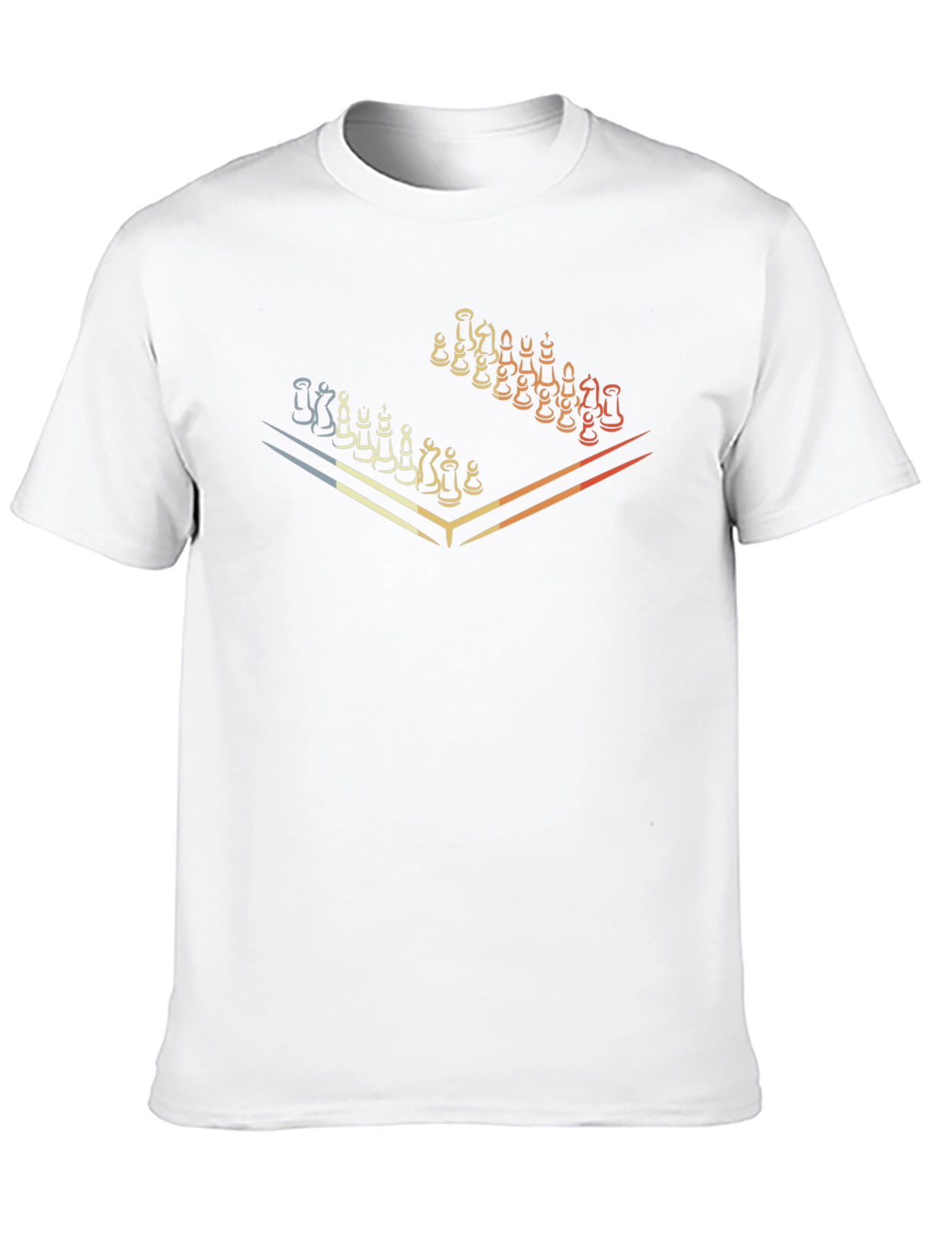 Chessboard Graphic Tee - Stylish Strategy Shirt
