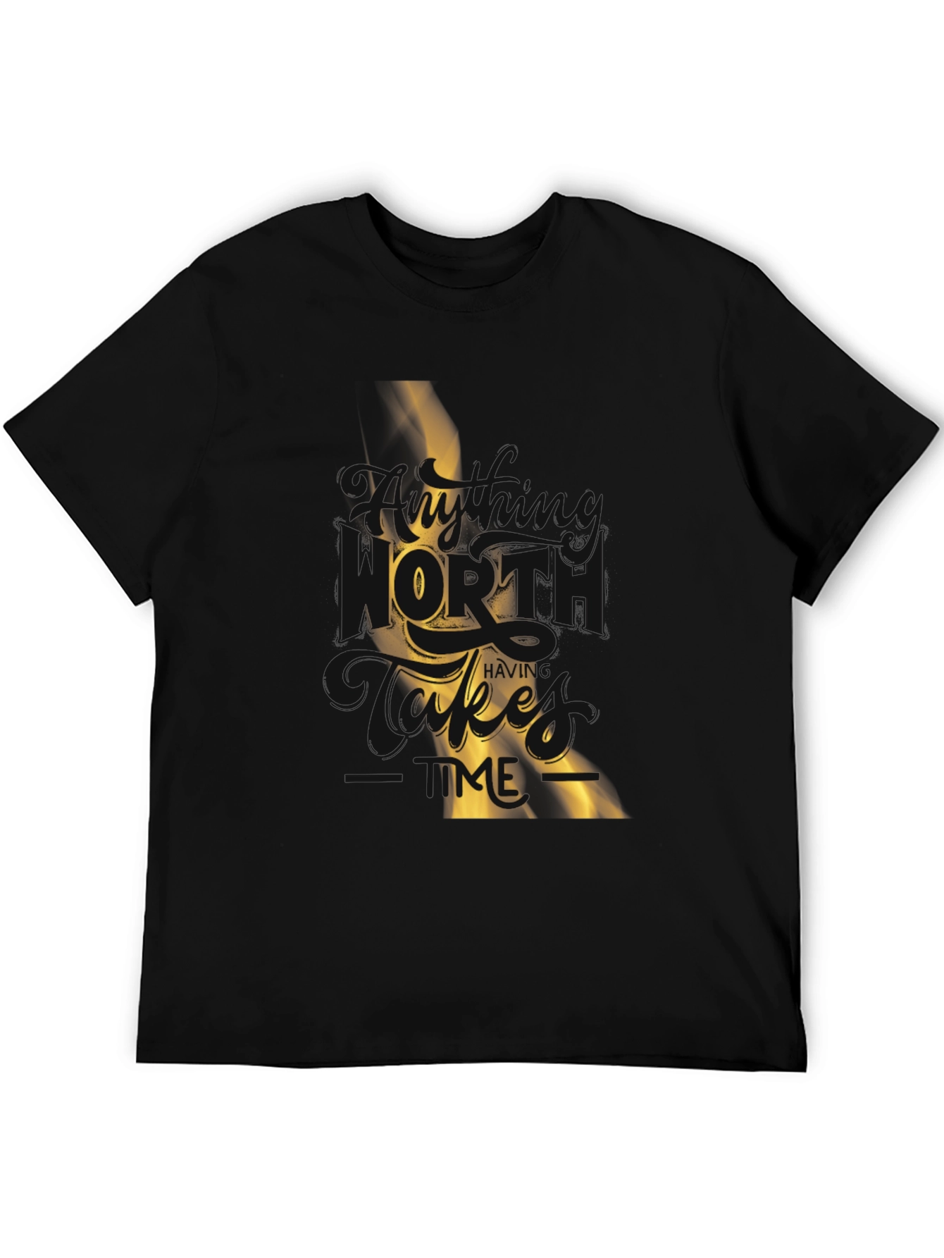Black Graphic T-Shirt