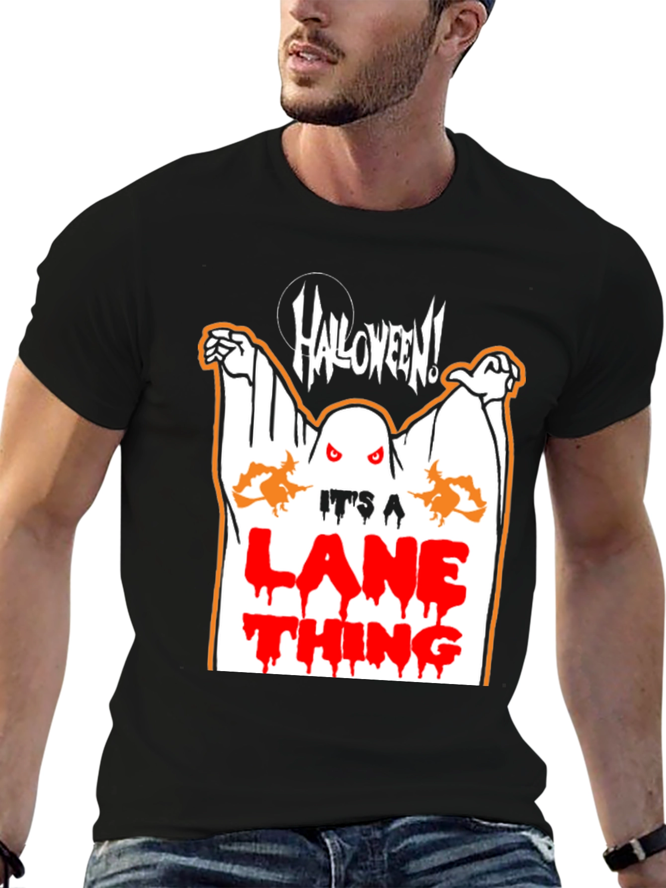 Halloween Lane Thing Graphic T-Shirt