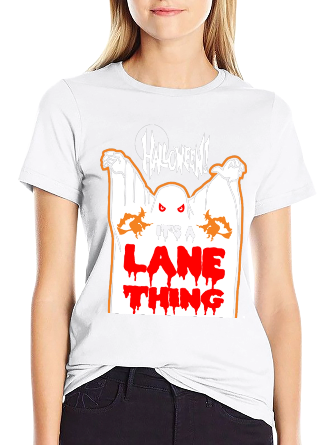 Halloween Lane Thing Graphic T-Shirt