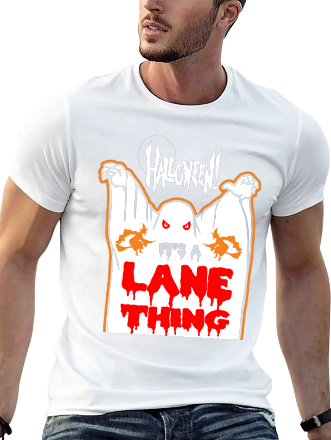 Halloween Lane Thing Graphic T-Shirt