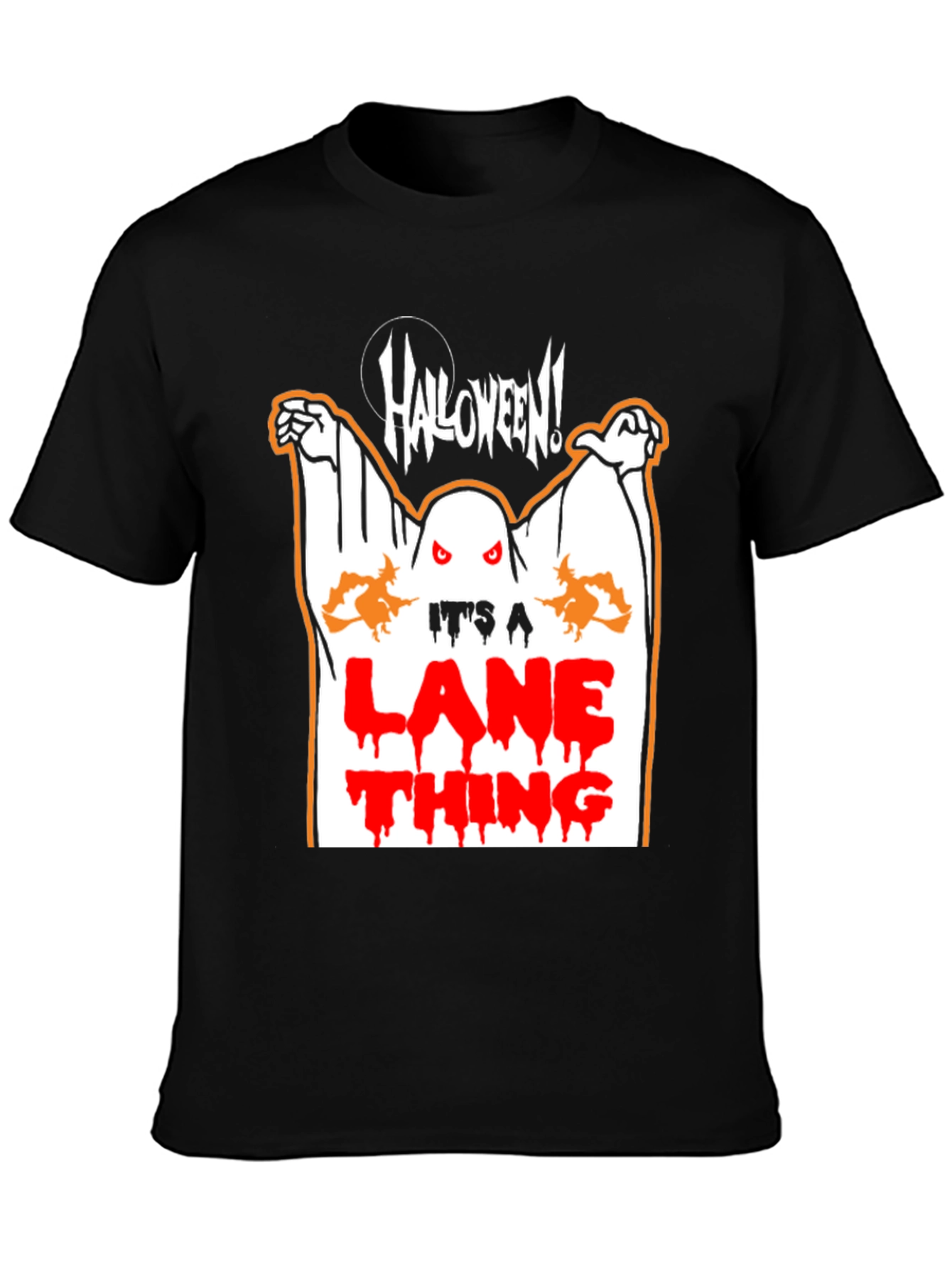 Halloween Lane Thing Graphic T-Shirt