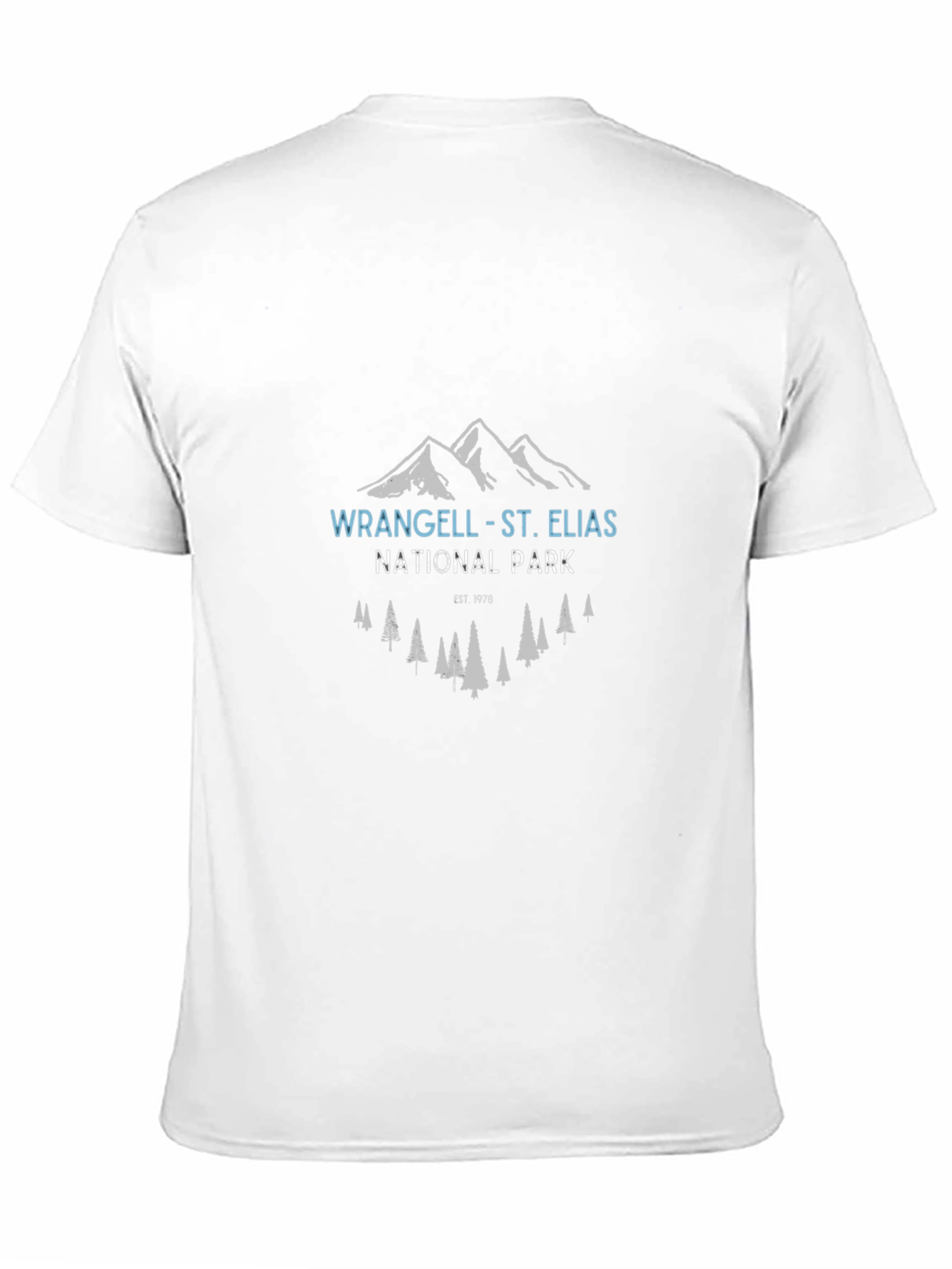 Wrangell-St. Elias National Park Black T-Shirt