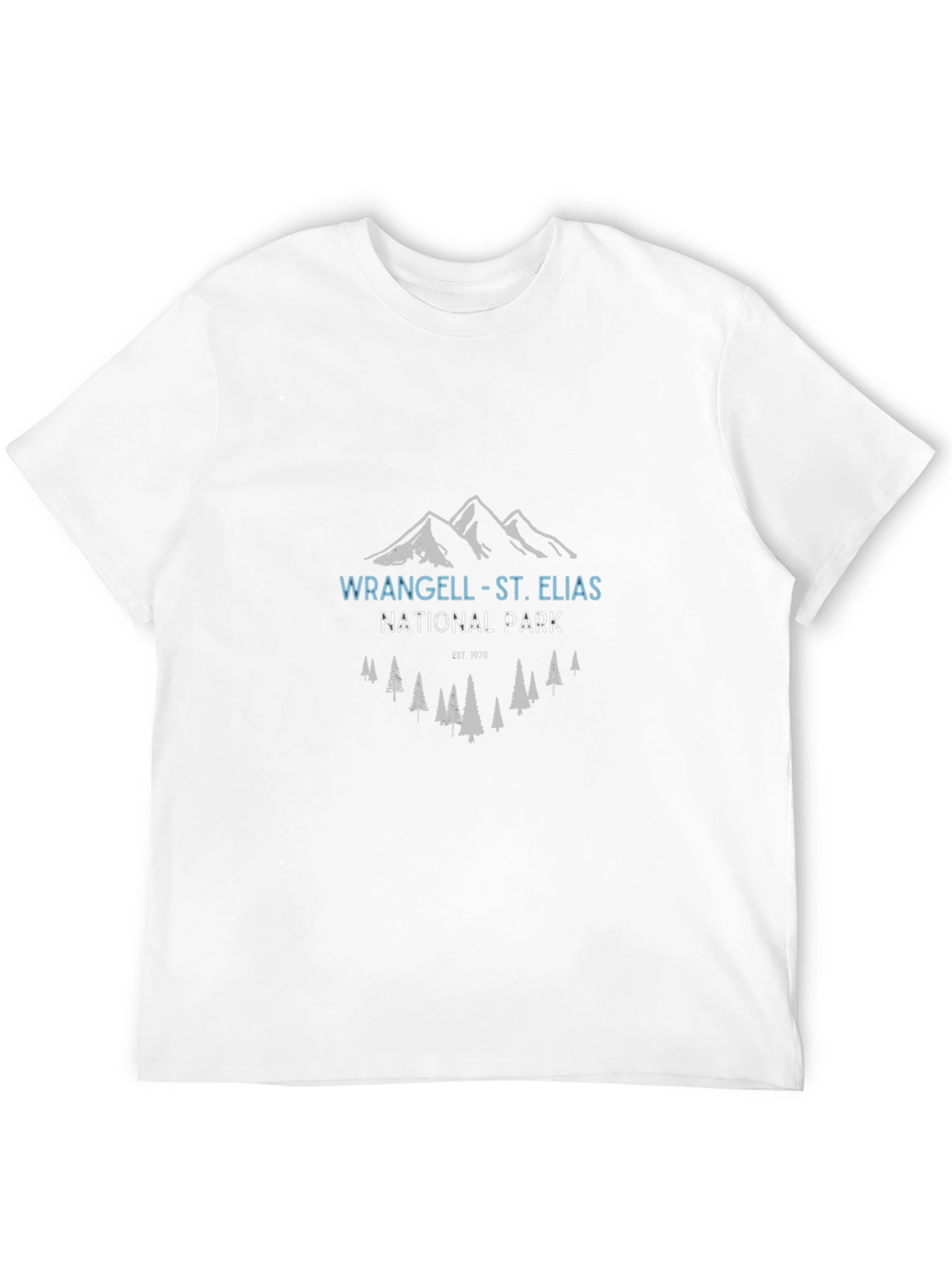 Wrangell-St. Elias National Park Black T-Shirt