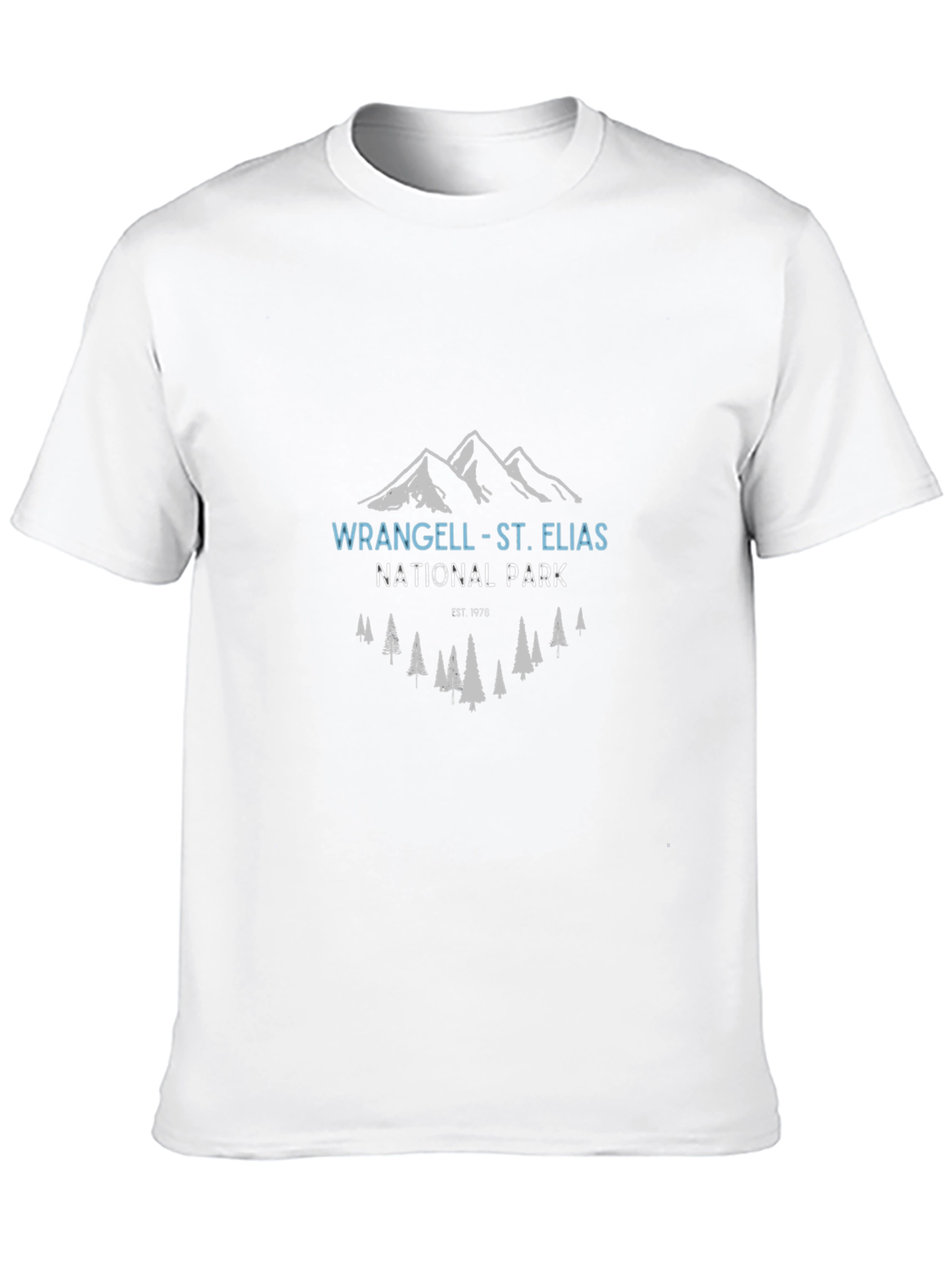 Wrangell-St. Elias National Park Black T-Shirt