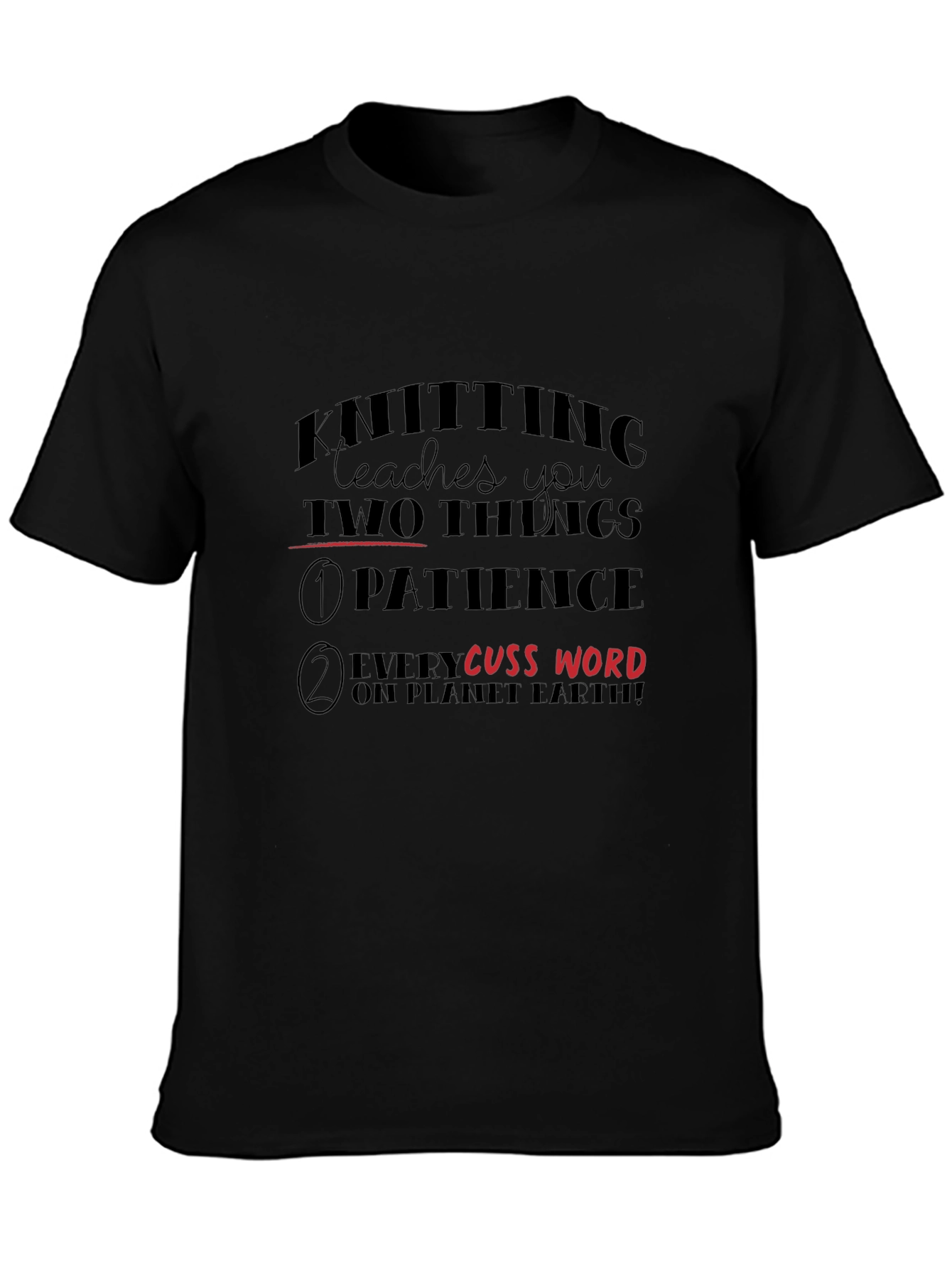 Knitting Two Things T-Shirt