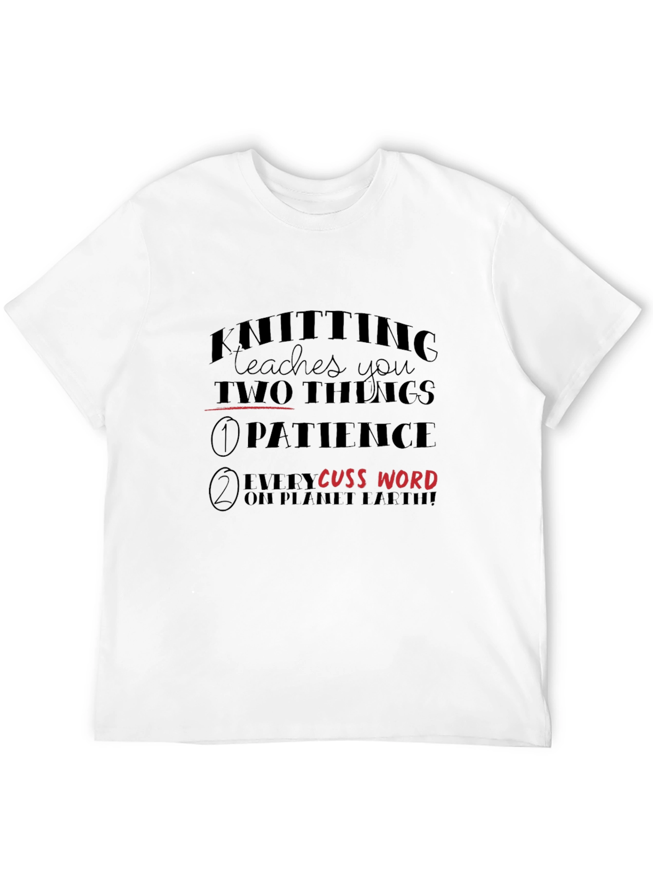 Knitting Two Things T-Shirt