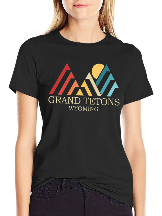 Grand Tetons Wyoming Graphic Tee