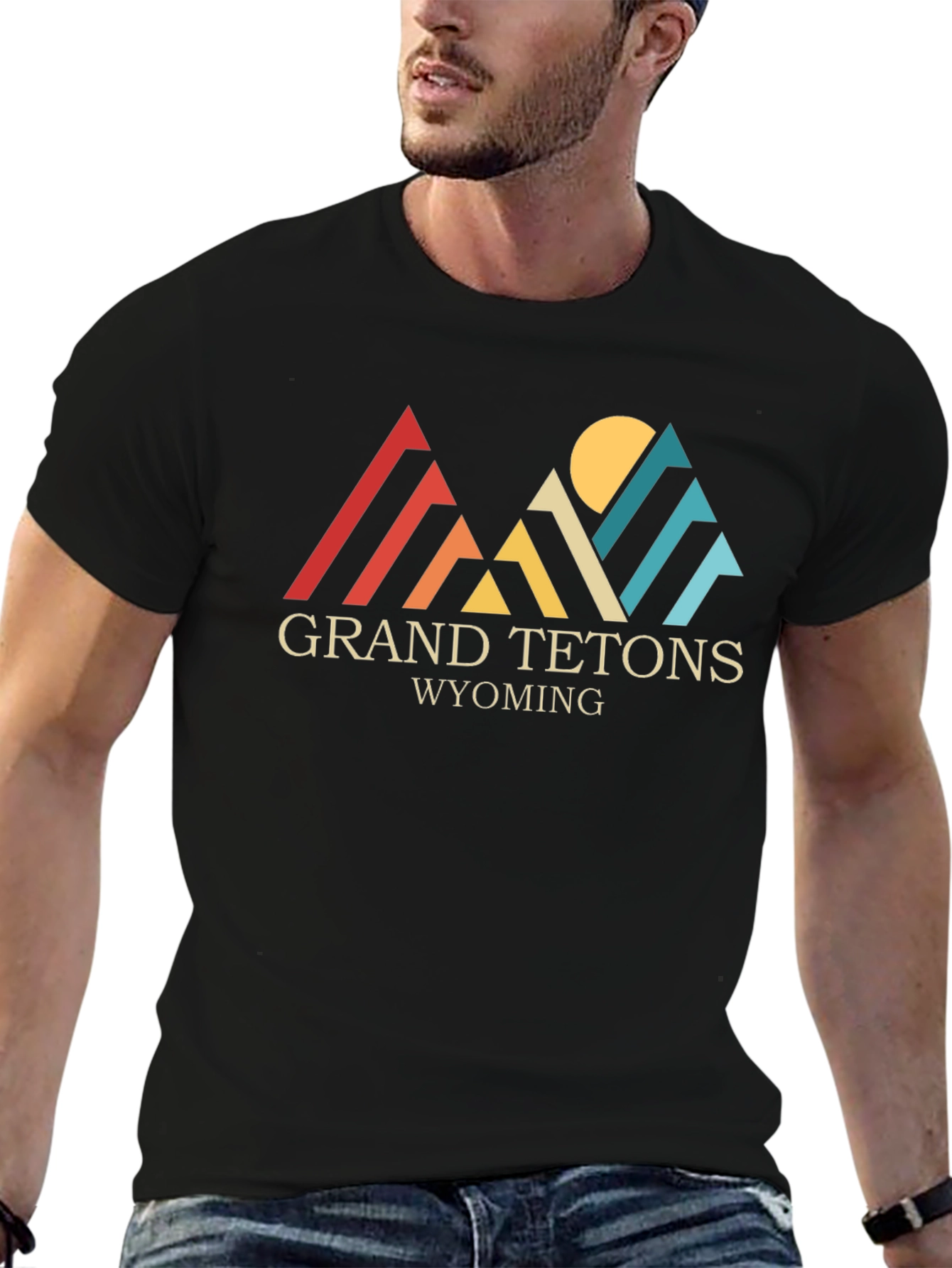 Grand Tetons Wyoming Graphic Tee