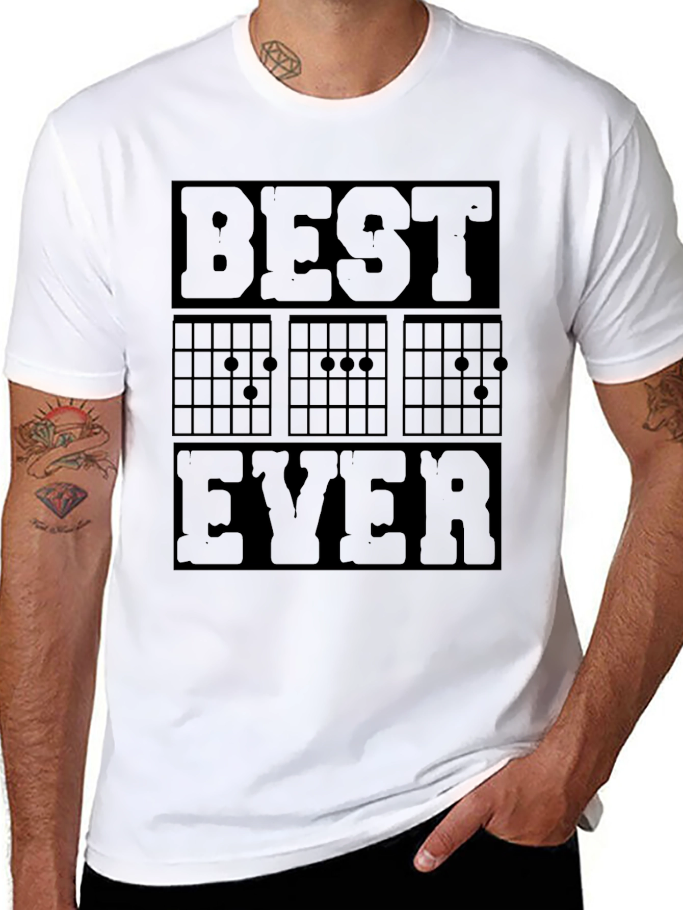 Best Guitar Chord Ever T-Shirt - Musician Tee