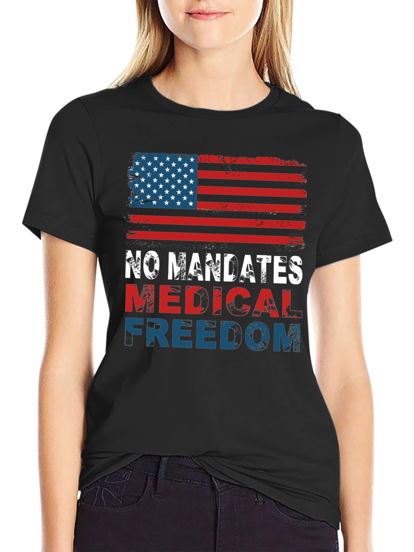 Medical Freedom Flag T-Shirt