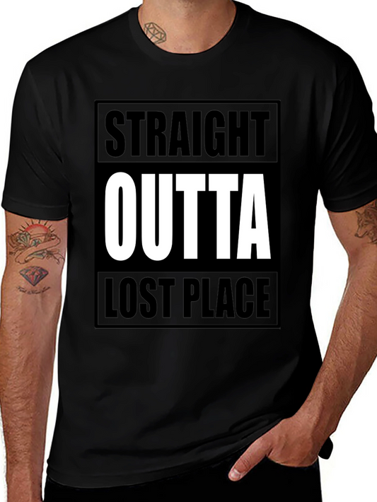 Straight Outta Lost Place Graphic T-Shirt