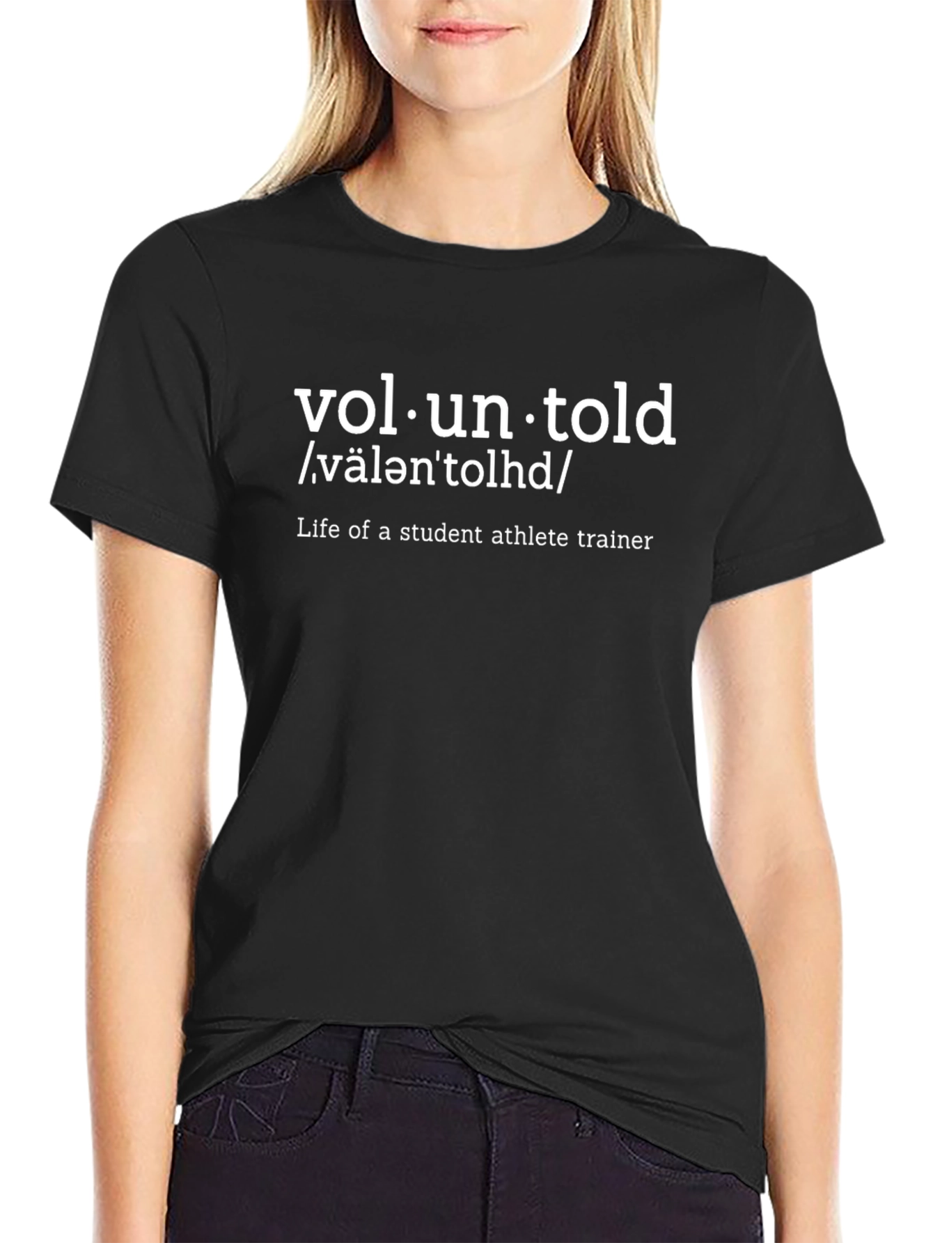 Vol·un·told Student Athlete Trainer Graphic Tee