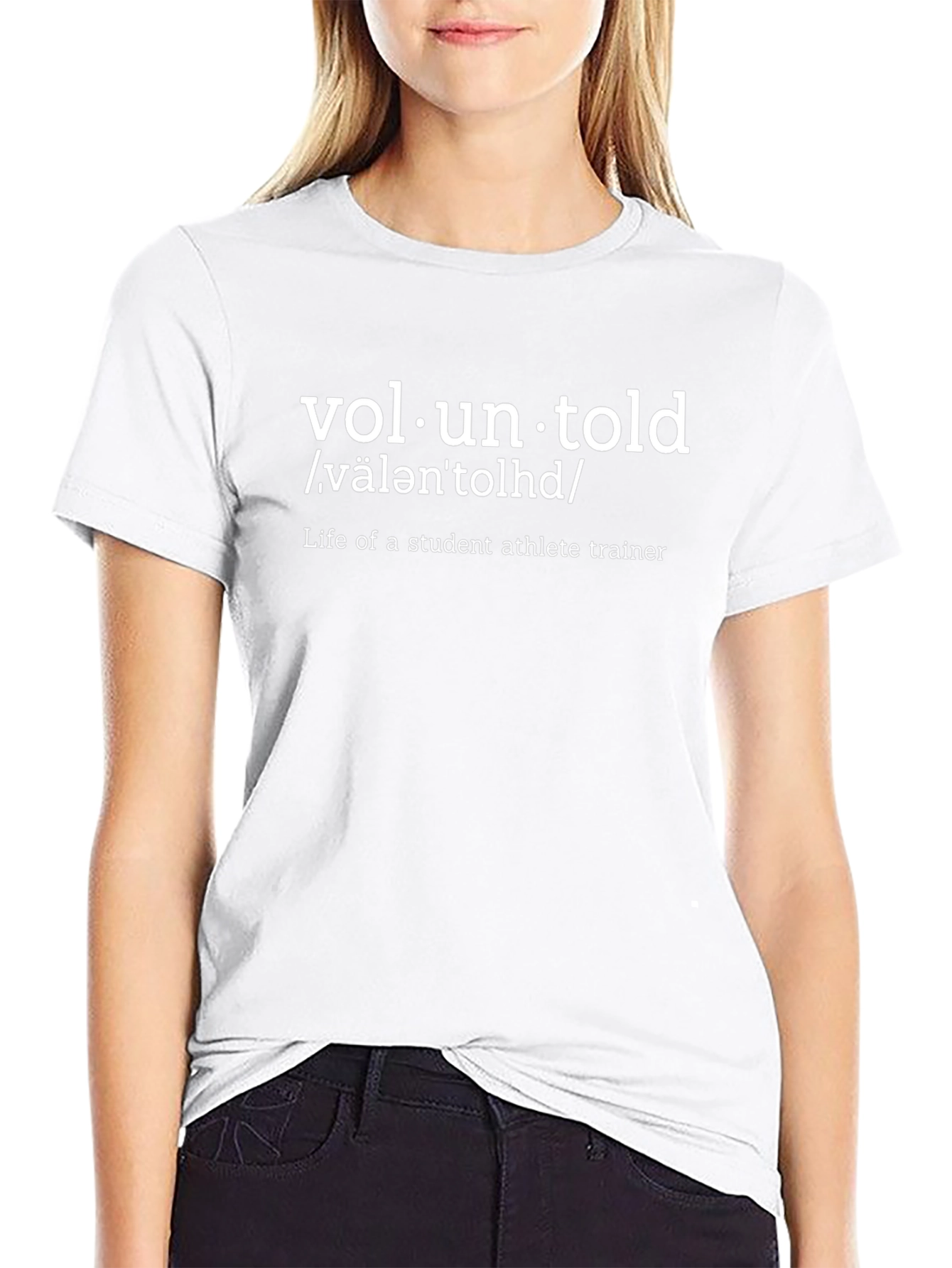 Vol·un·told Student Athlete Trainer Graphic Tee