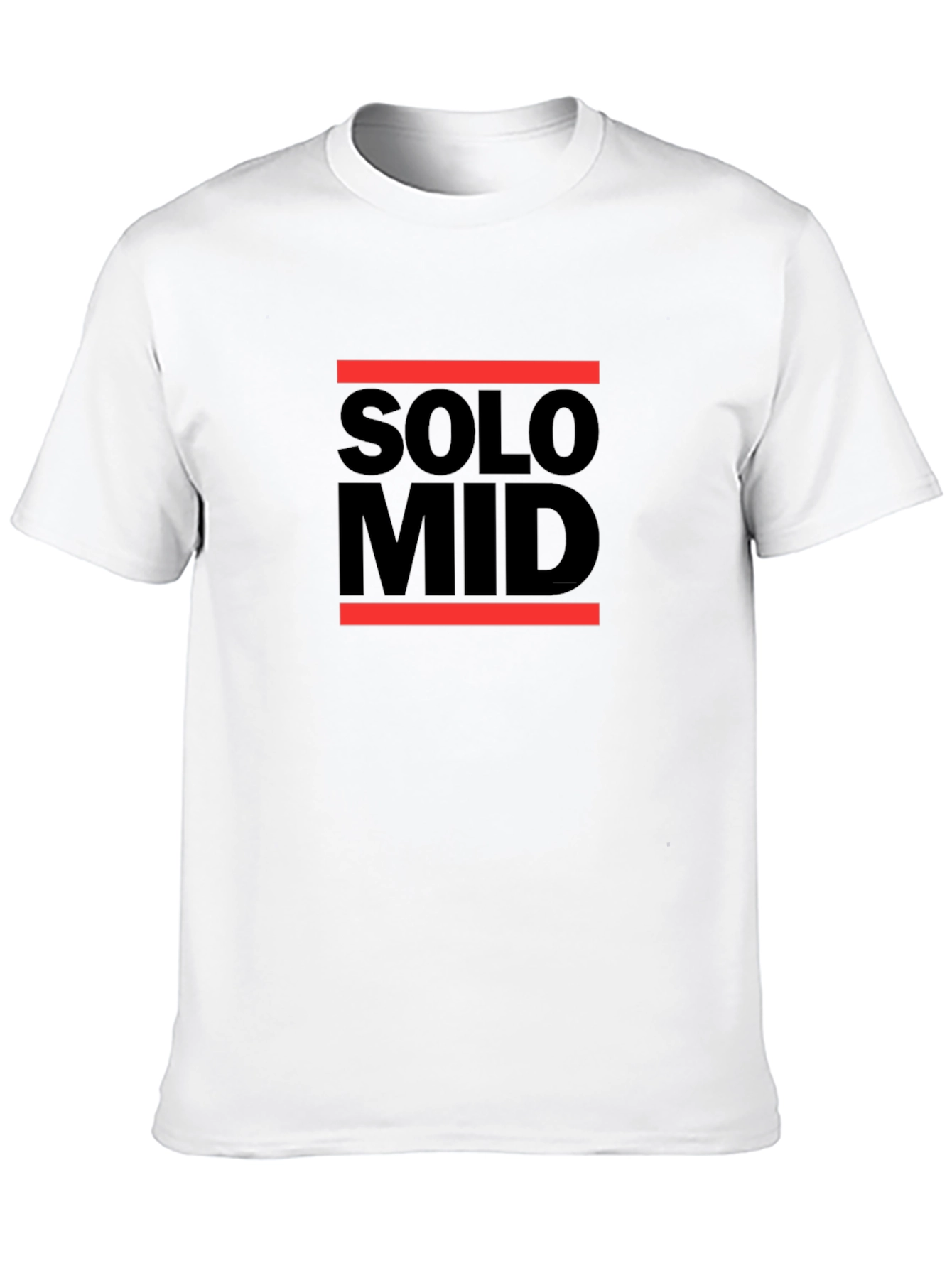 Solo Mid Black T-Shirt - Gaming Apparel