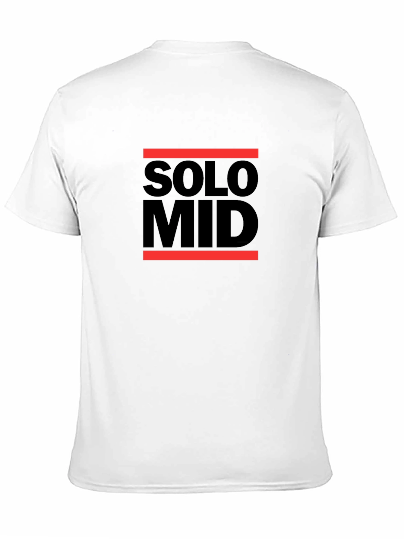 Solo Mid Black T-Shirt - Gaming Apparel