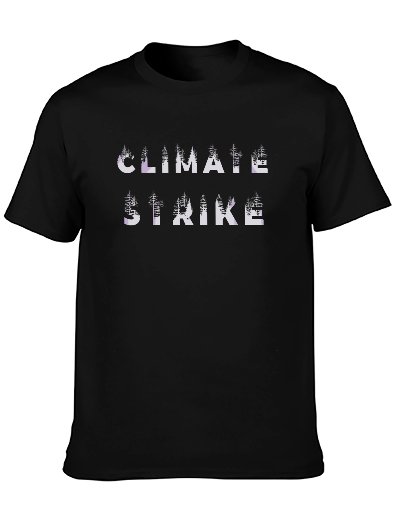 Climate Strike T-Shirt - Black Activist Tee