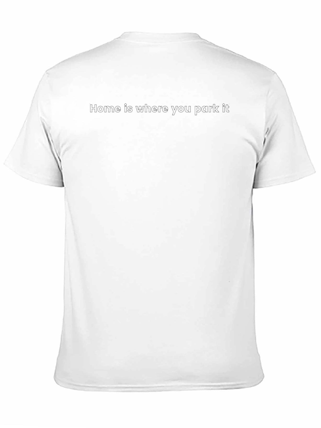 Mens Solid Black Classic Fit T-Shirt