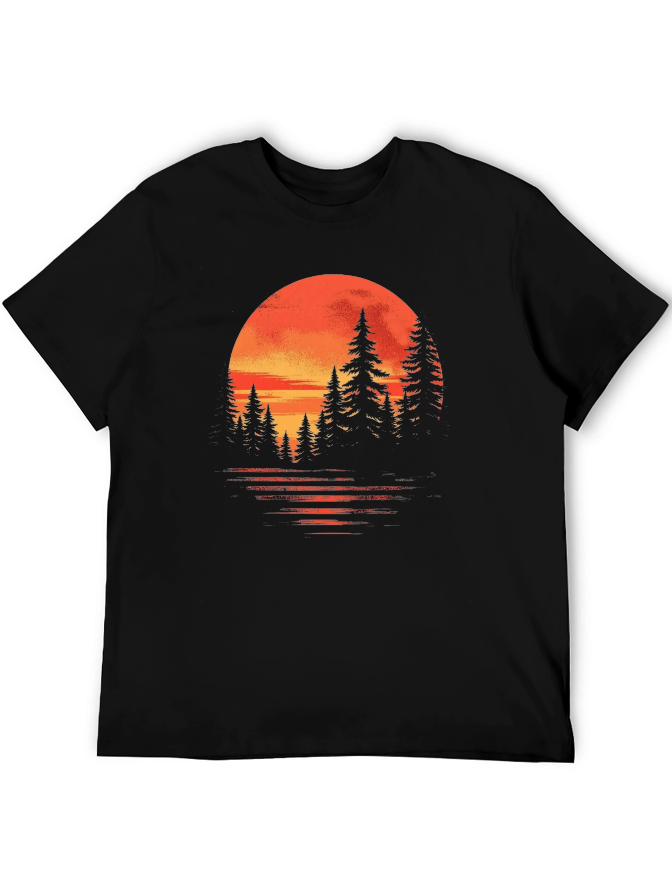 Sunset Forest Graphic Tee