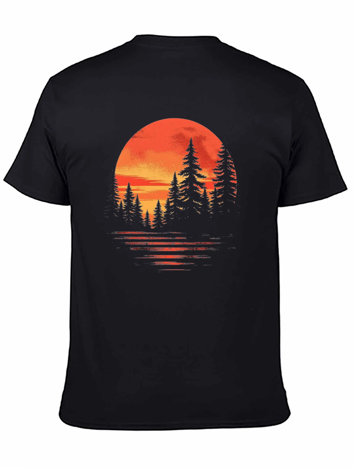 Sunset Forest Graphic Tee